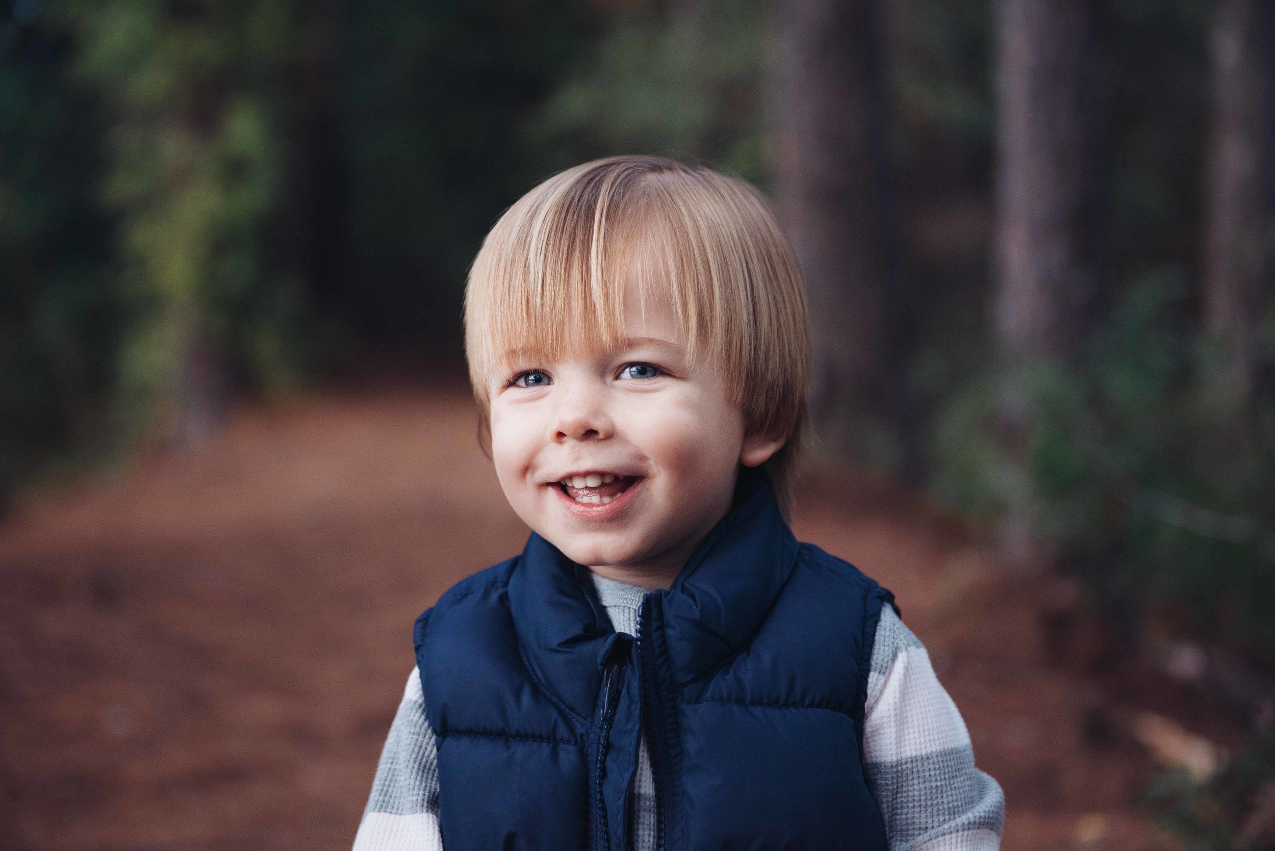 boy smiling at kiroli park in west monroe, louisiana