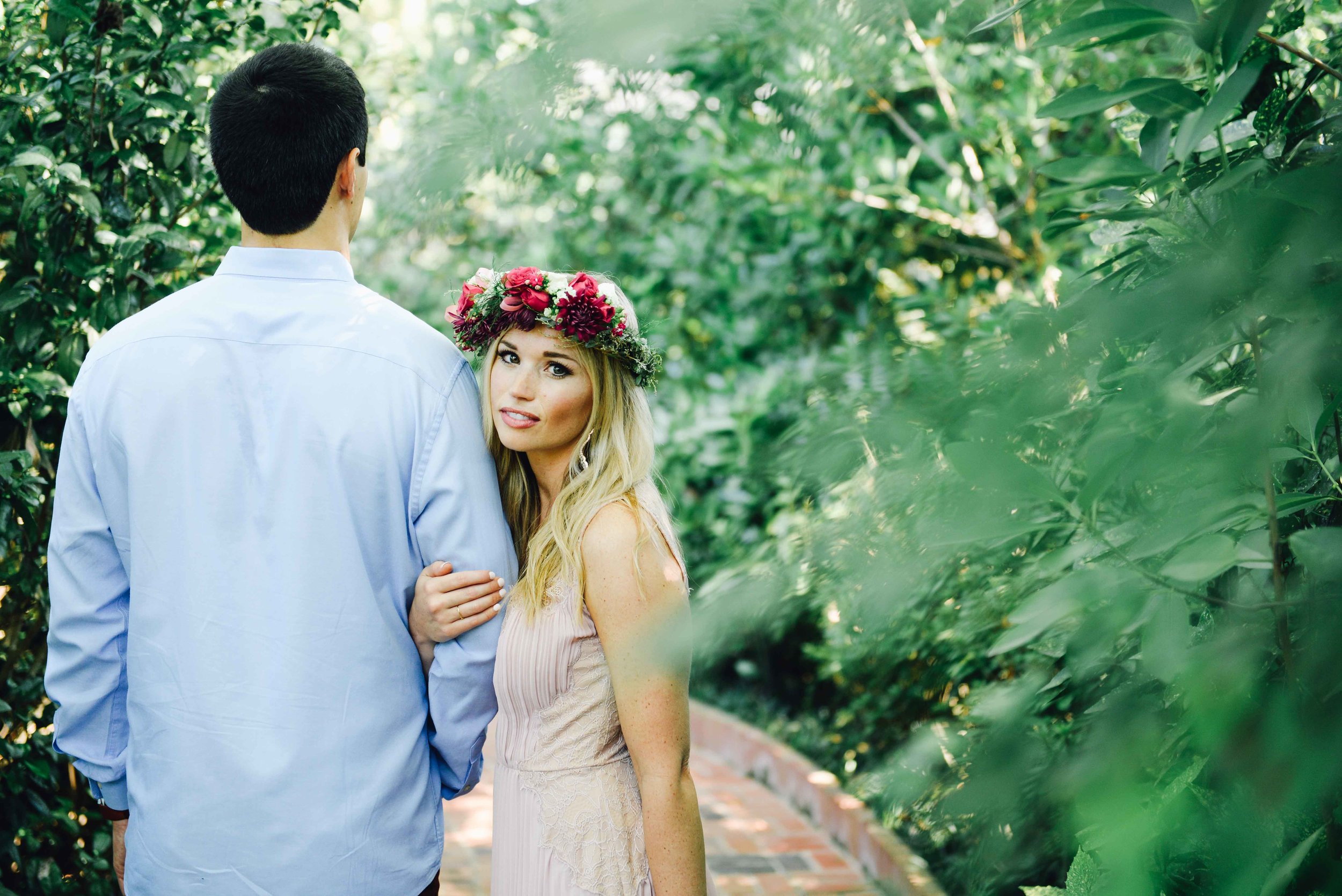 couple in forest