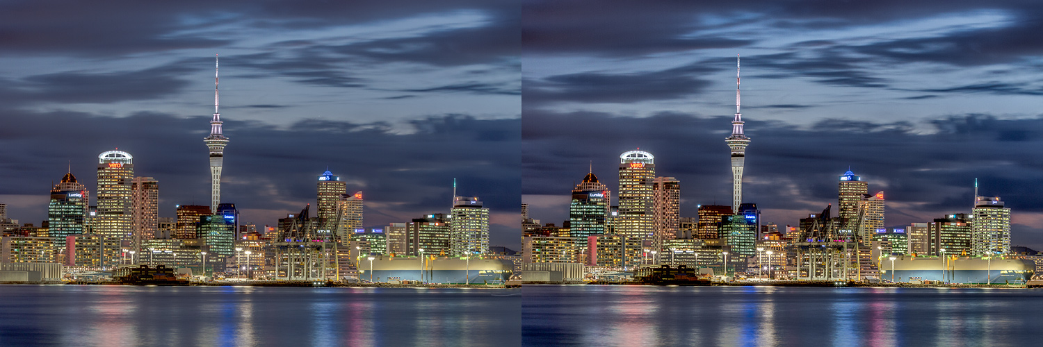Photomatix export and final edit comparison.