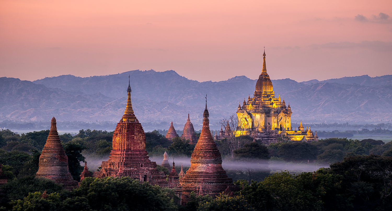 Bagan Temples at Dusk | 214mm | 4.0sec | f8.0 | ISO100