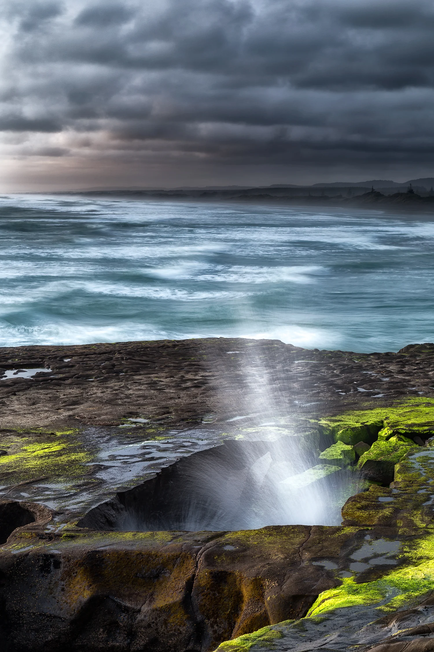 Muriwai Blow Hole | 67mm | 1.0sec | f16 | ISO100
