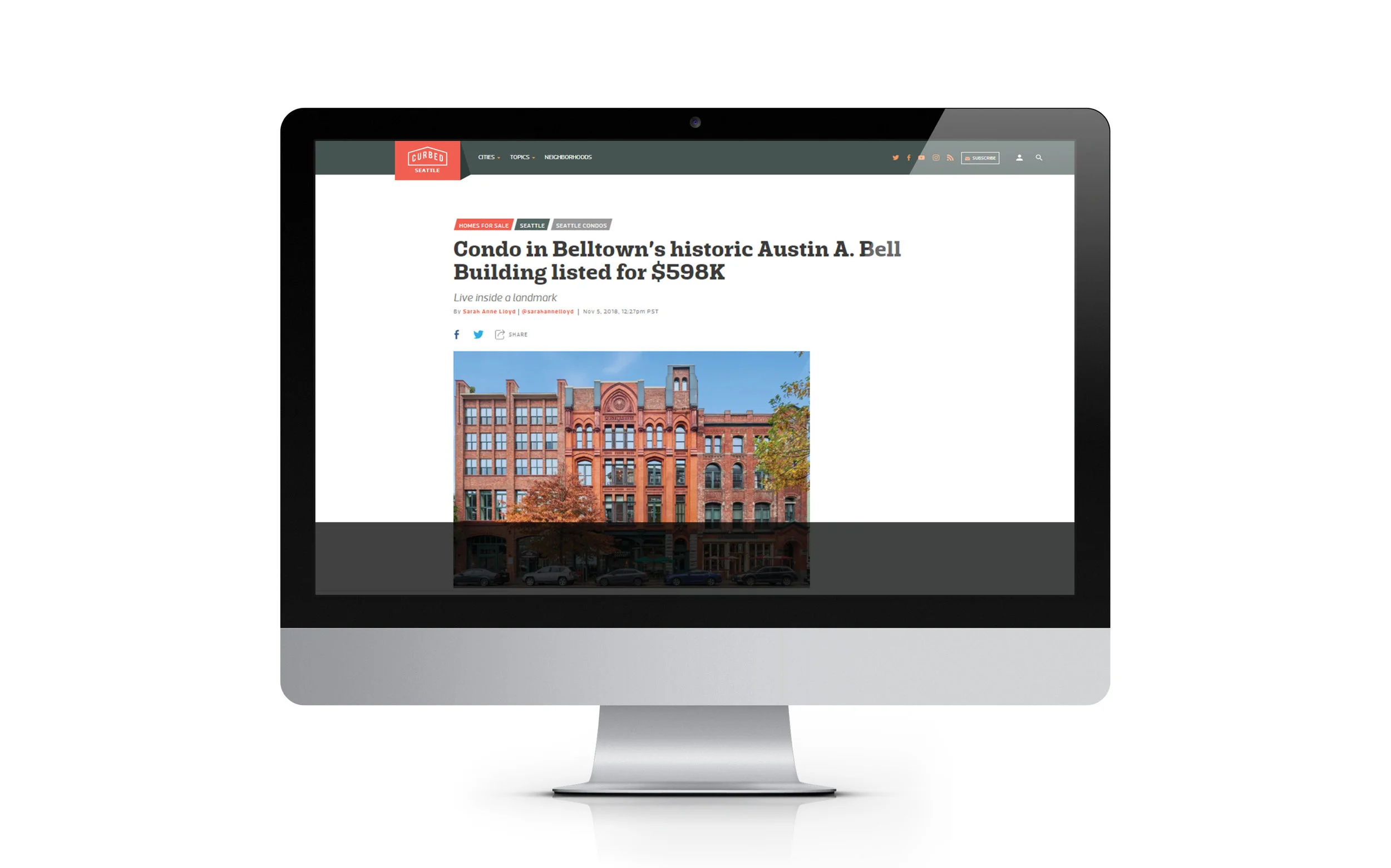 Curbed Seattle Opens the Door to an Historic Austin A. Bell Condominium