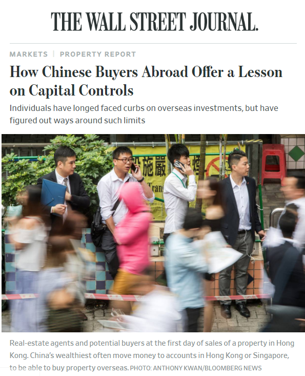 Wall Street Journal Taps RSIR for Insight on Investing Amidst Capital Controls