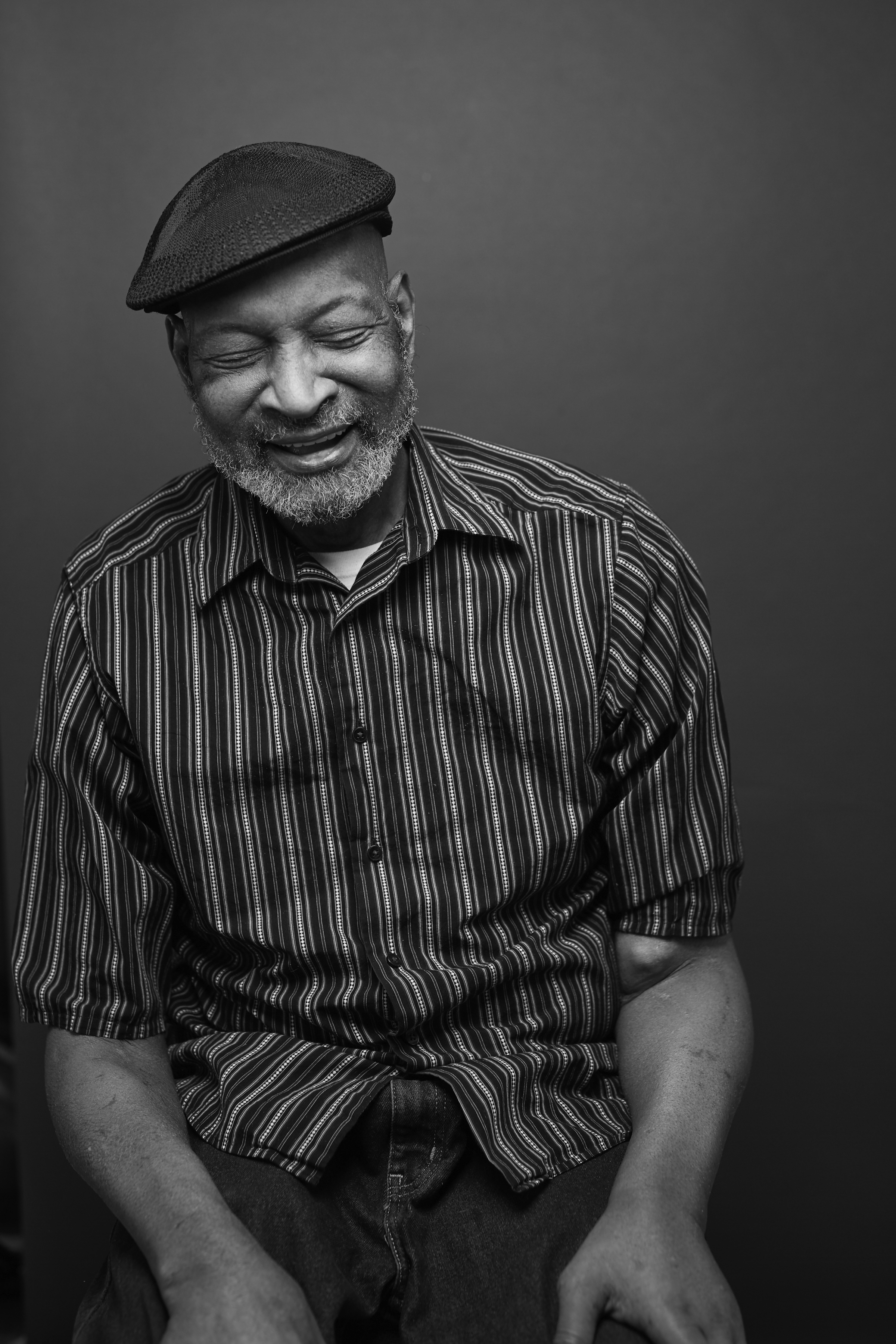 Black and White Studio Portrait