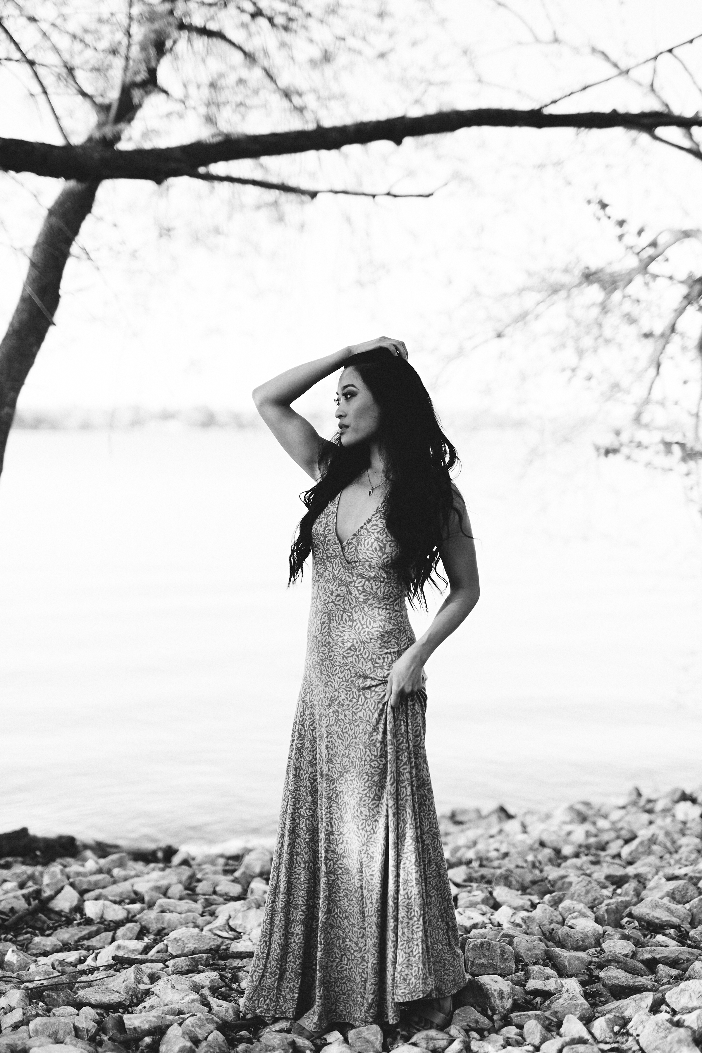 Beautiful Model Next to Springfield Lake
