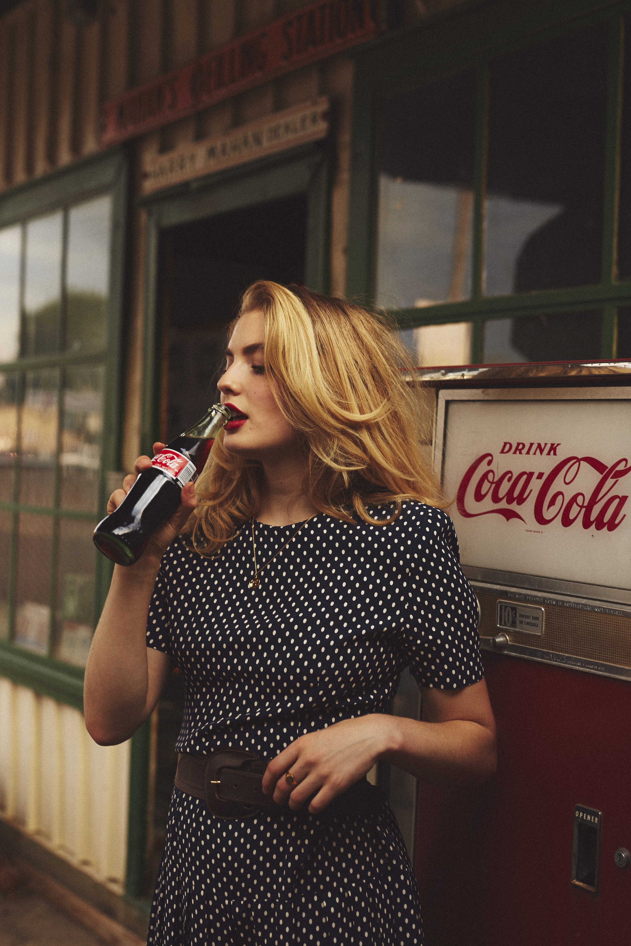 Coca-Cola Editorial Fashion Portrait