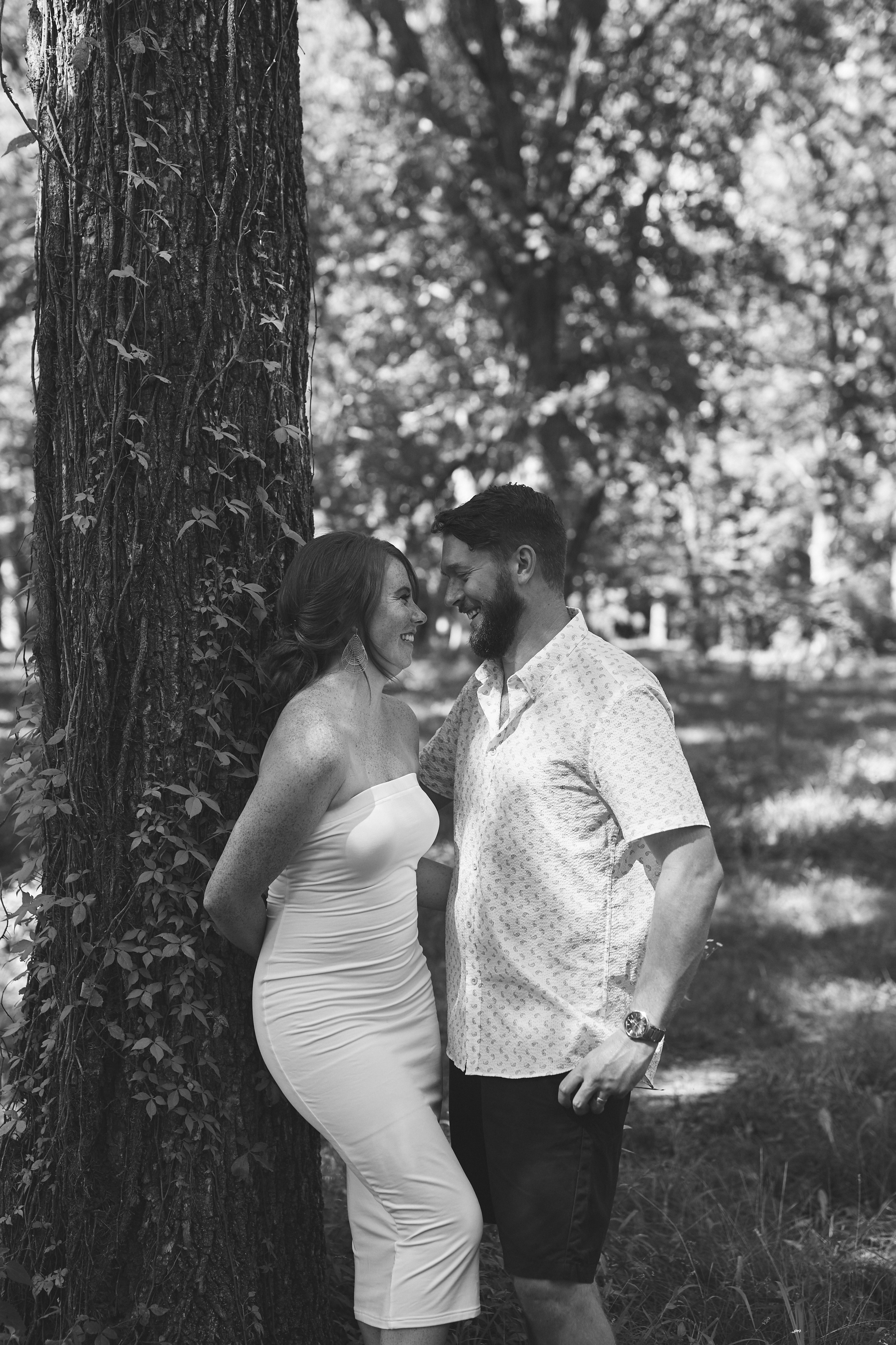 Illinois Park Engagement Shoot