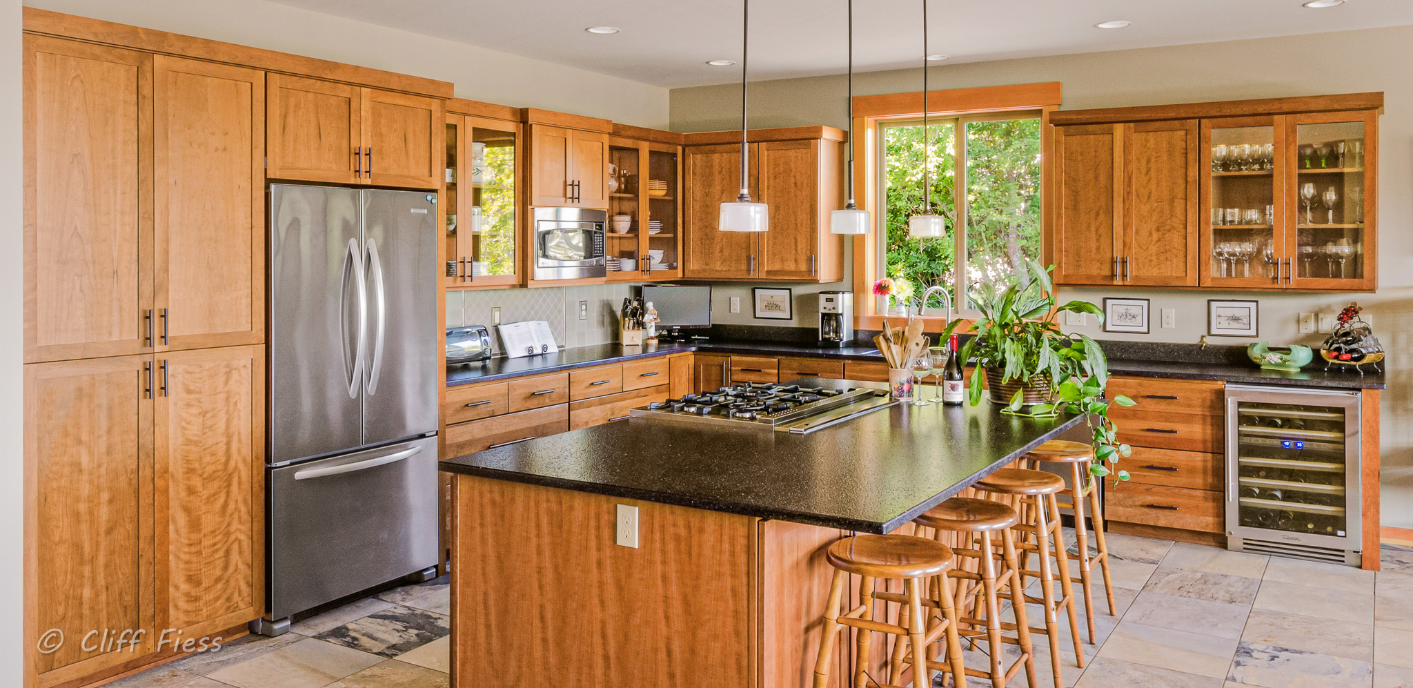 Kitchen of a Gig Harbor residence