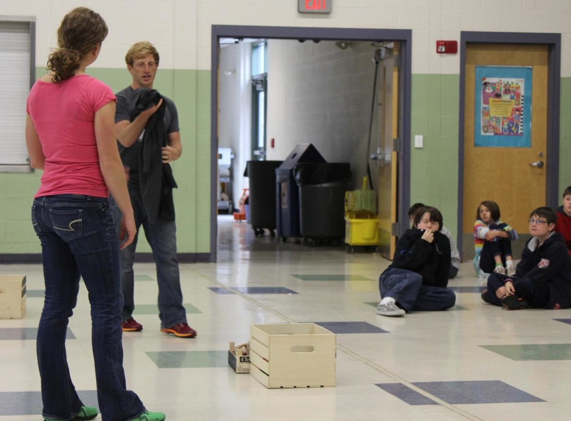 The Belmontes teaching a lesson in 2011