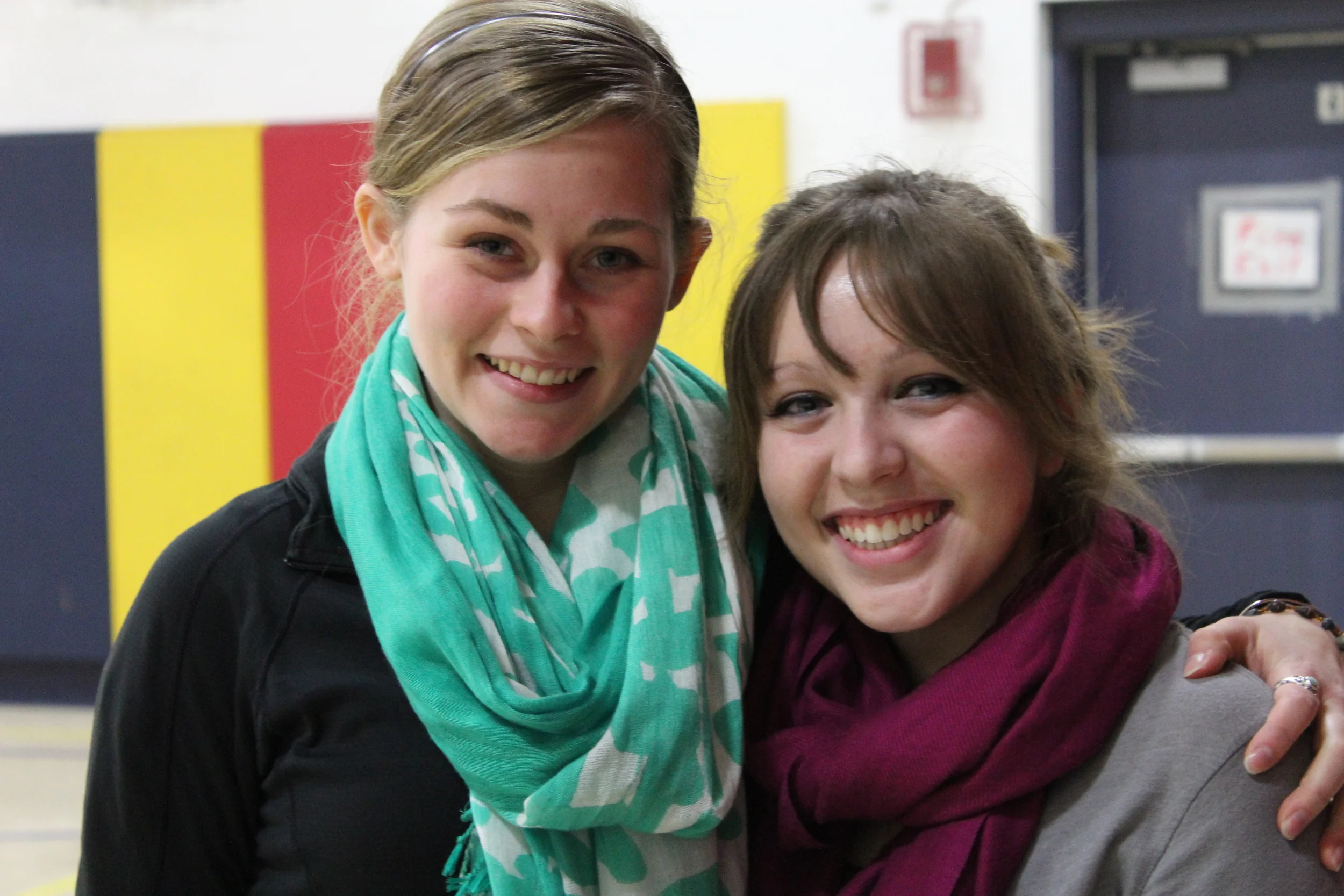 Meghan Perkins and Angelise Musterer, Endicott College