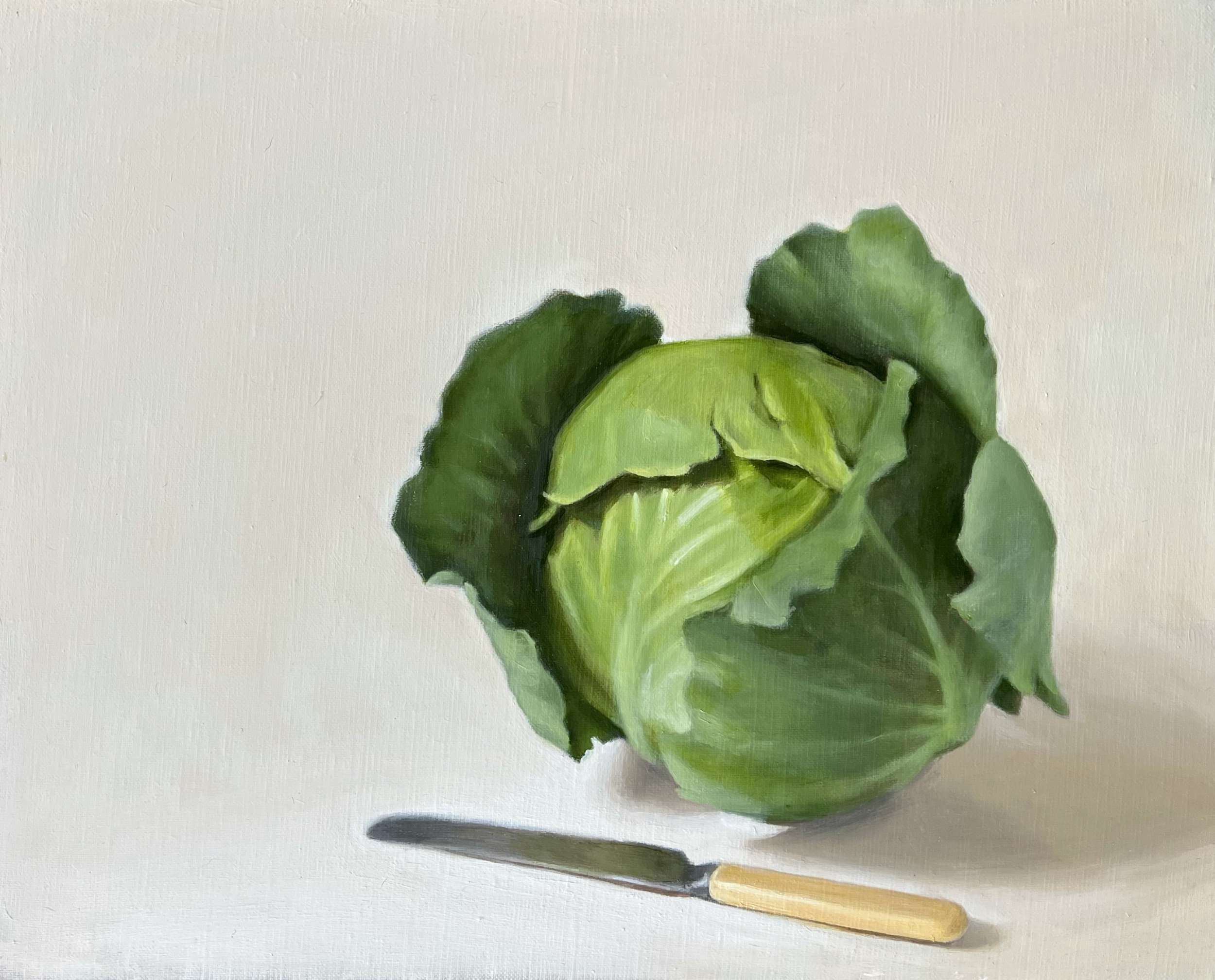 Cabbage and Knife