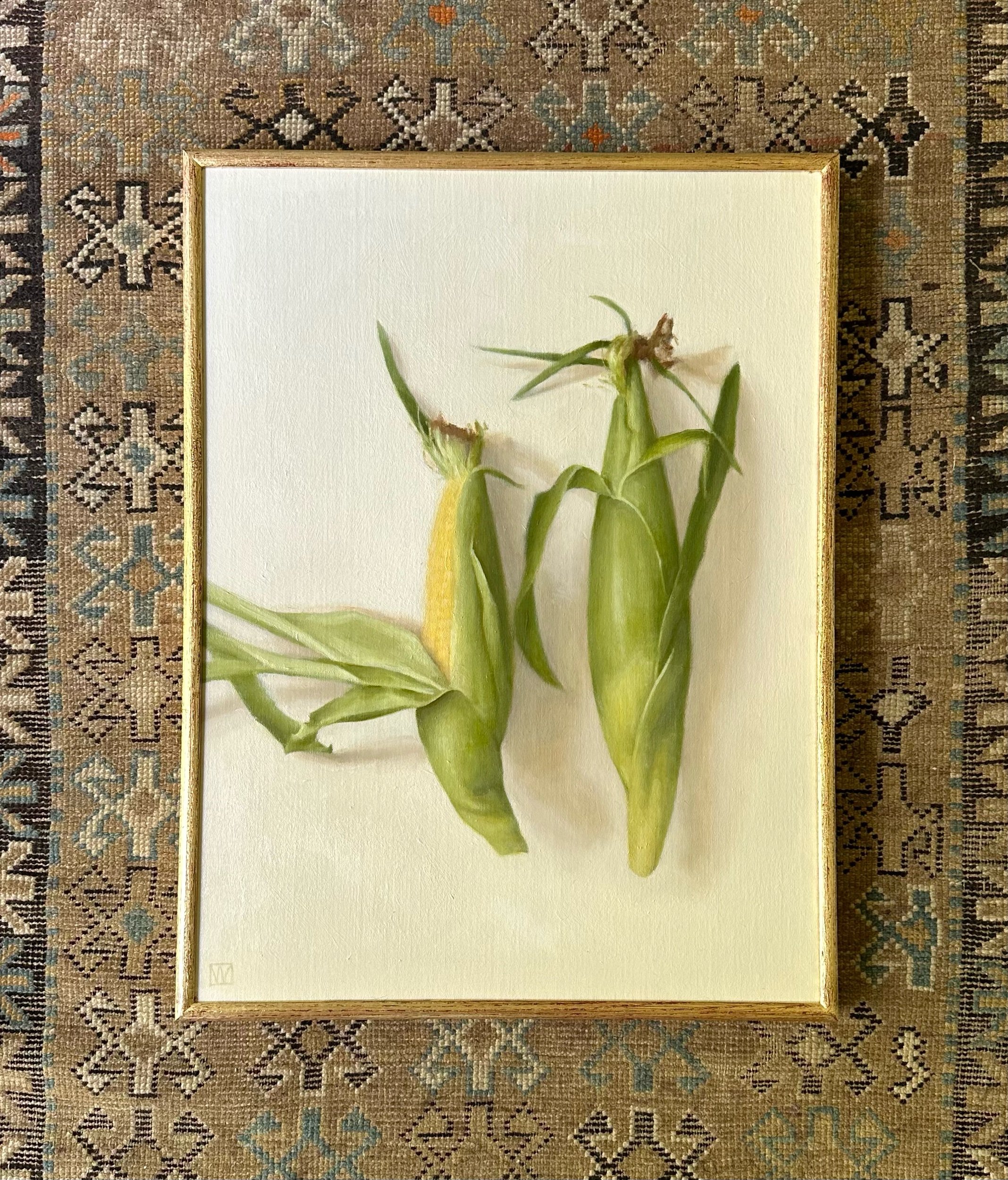 Two Ears of Corn, 24 x 18 inches, oil on linen. 