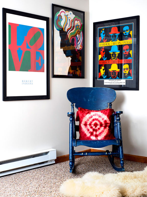 A pop art corner.