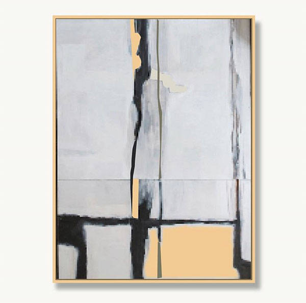 Acrylic on canvas by Amy Sheppard Morose. More info here .
