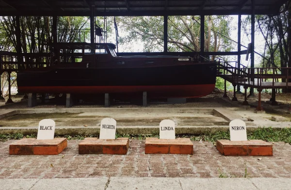 Four of Hemingway's dozens of pets are buried here, alongside The Pilar, his famed 38-foot fishing boat. Signs of El Papa are prevalent throughout Cuba, especially the places where he used to drink. There’s a fun bronze statue of him leaning into the bar at La Floridita; and his favorite mojito recipe is on the menu at La Bodeguita del Medio. In the small fishing village of Cojimar, which was reputedly the setting for "The Old Man and the Sea", residents say that they erected a monument to Hemingway long before he was really famous.