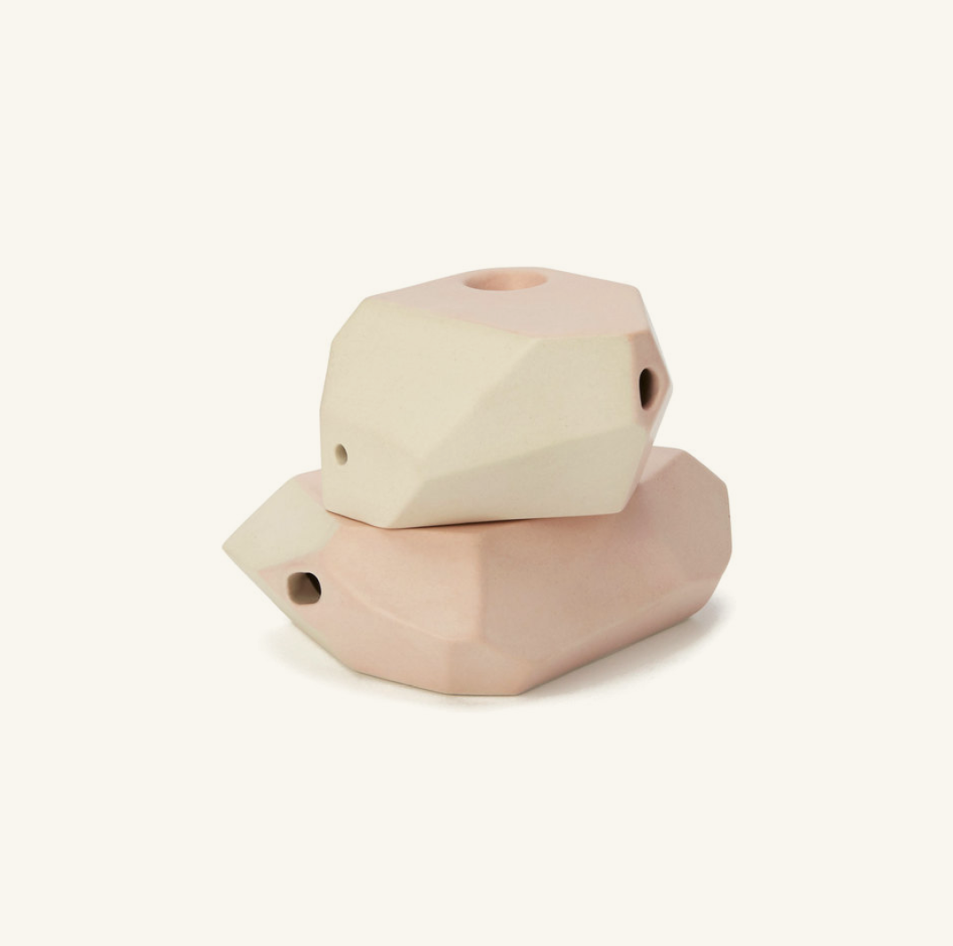14. Ceci n’est pas une pipe: Stonedware Company Porcelain Geode Pipe