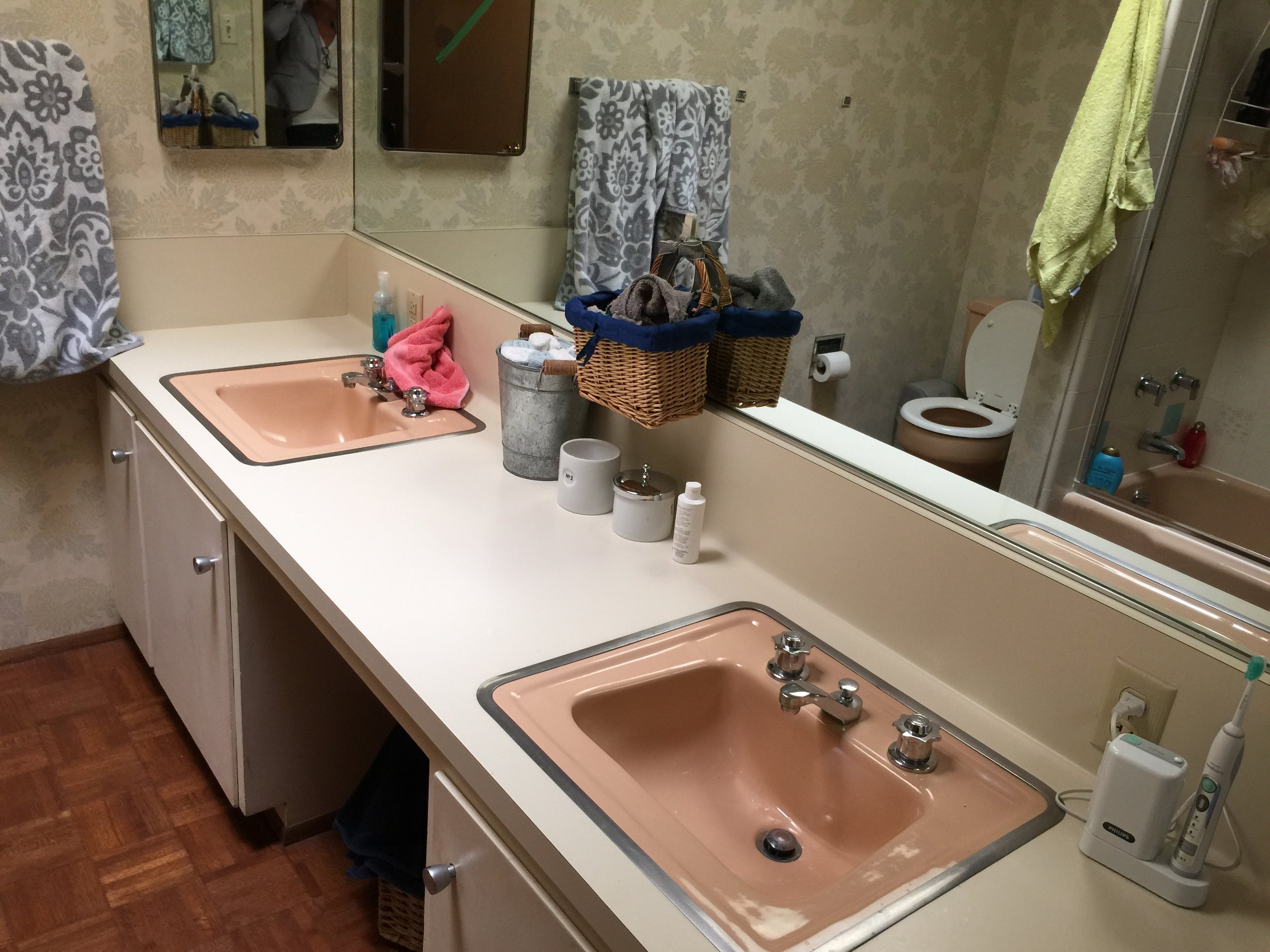 before and after bathroom renovation in Montclair