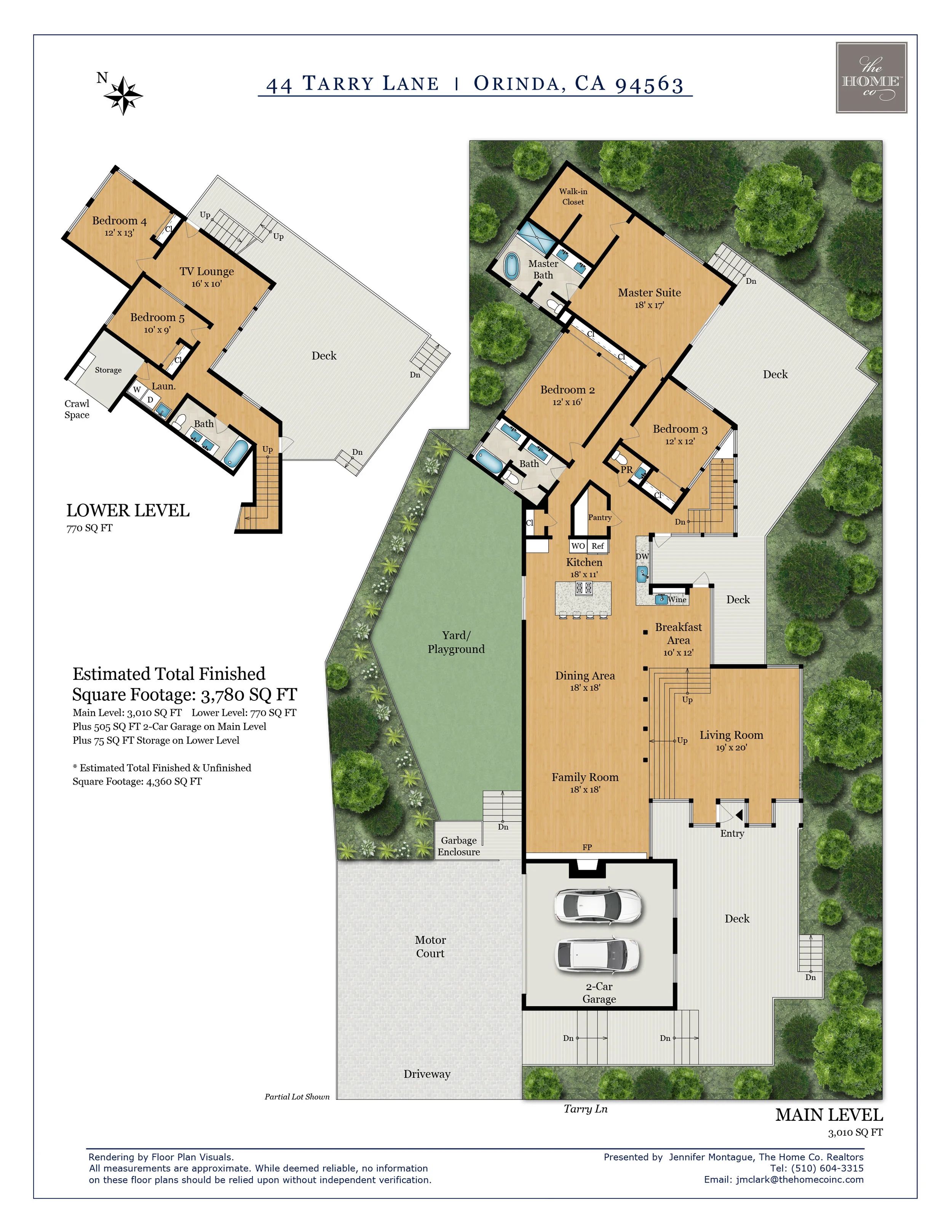 44 Tarry Lane, Orinda, MidCentury Modern Luxury Home Sold in Sleepy Hollow — The Home Co.