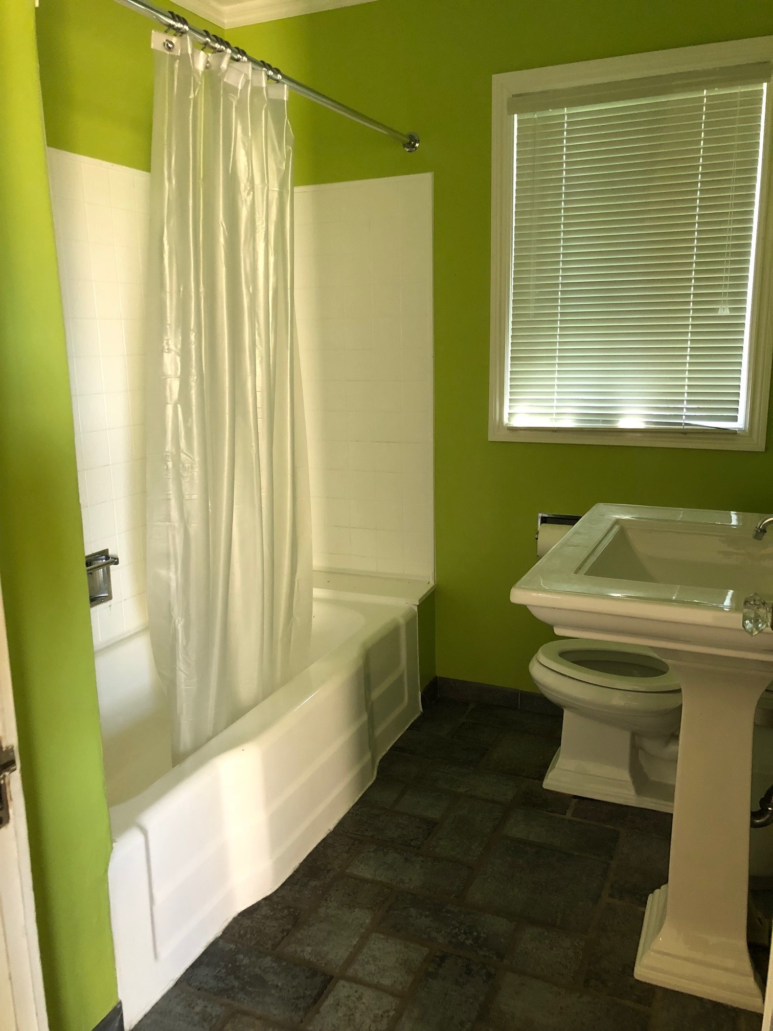 Crocker Highlands Modern Mediterranean Bathroom Renovation, Interior Design and Staging- before