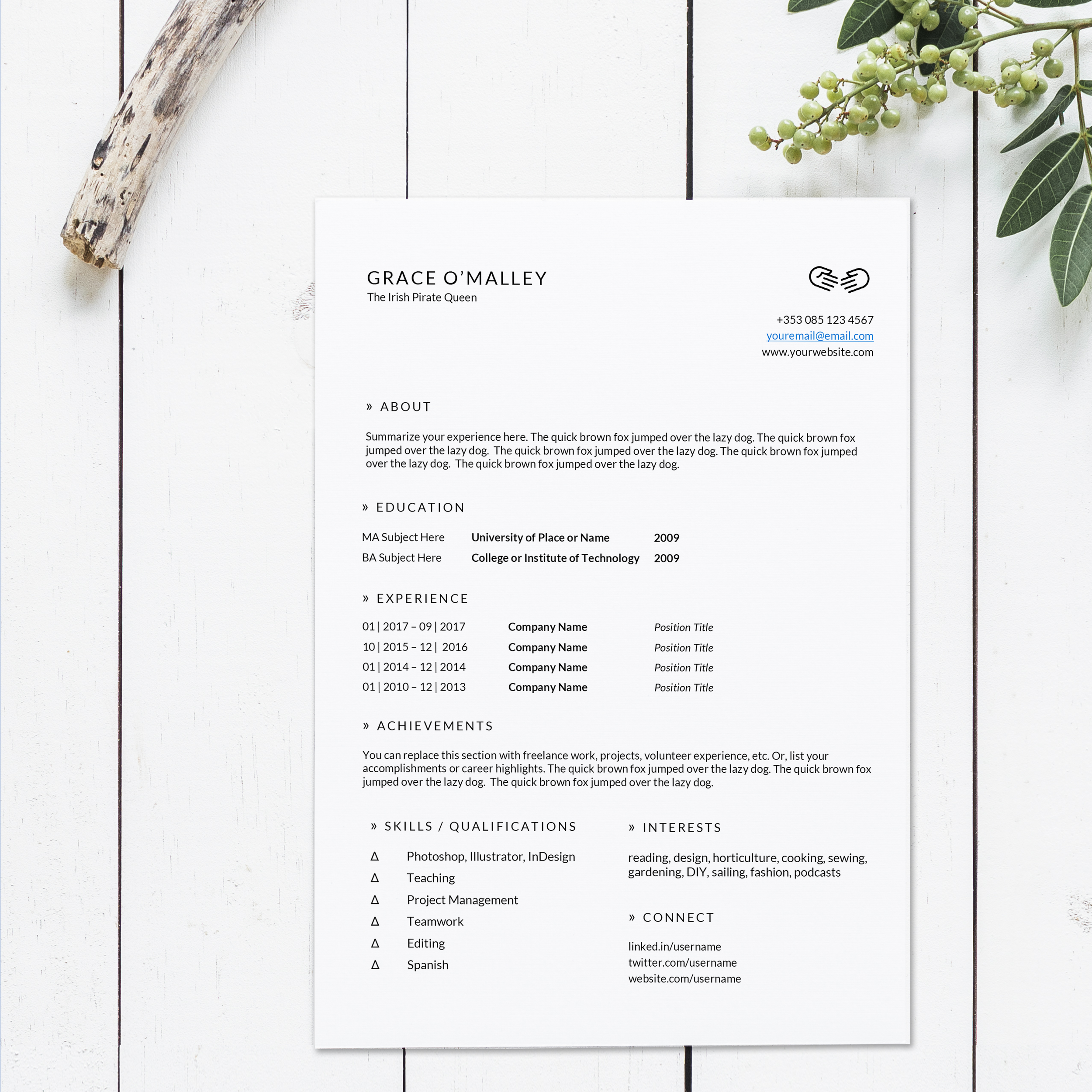 Displaying Your Resume On Your Site Squarespace Help