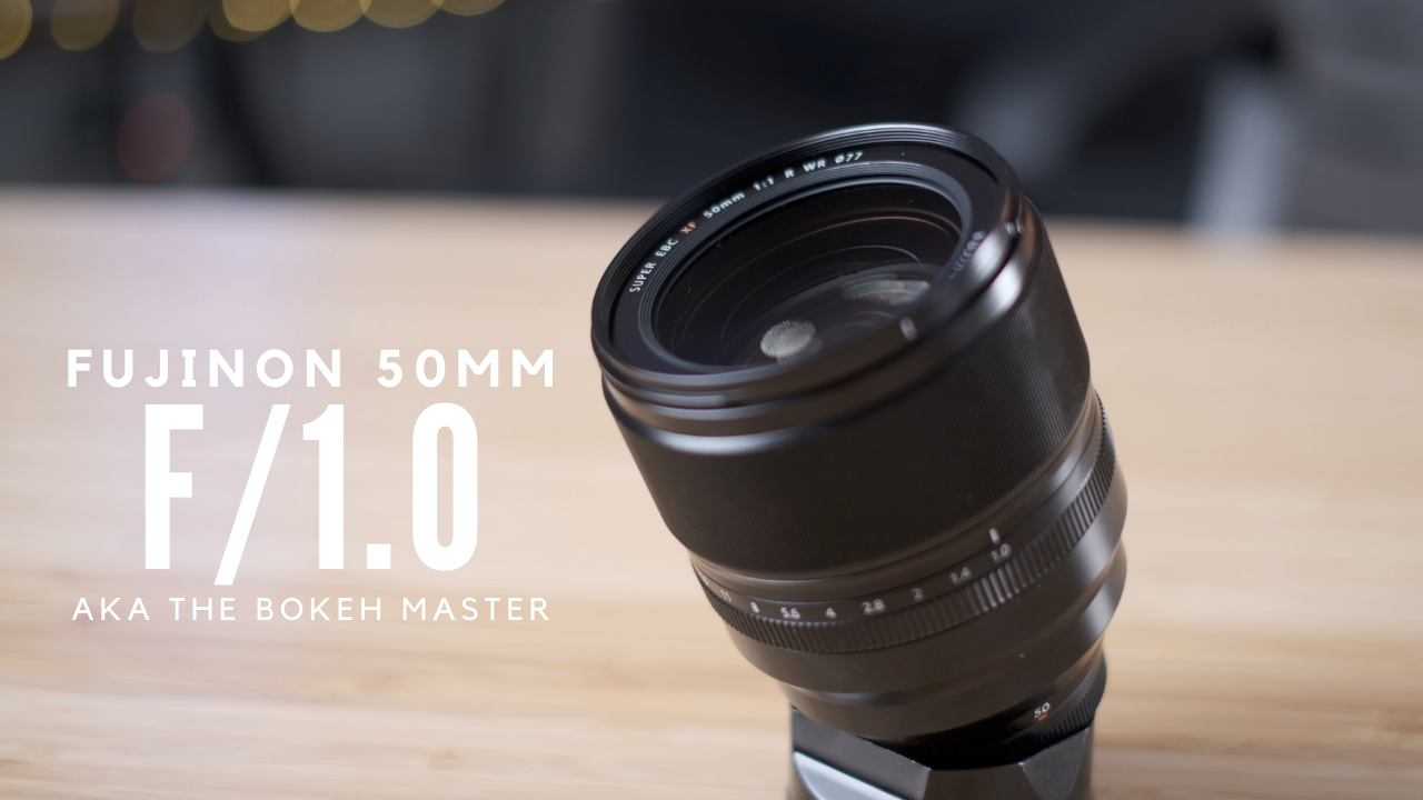 The  BOKEHLICIOUS master Fujinon 50mm F /1.0 !