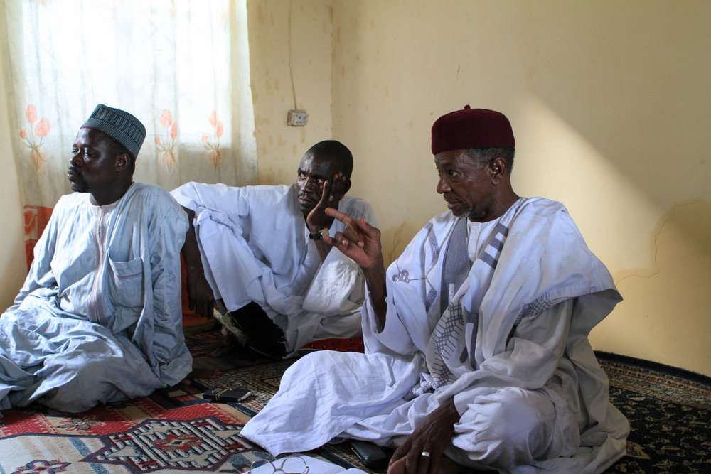  This man was a local chief. He was very supportive of the polio campaigns and helped to mobilise his community to come out for vaccine.&nbsp; 