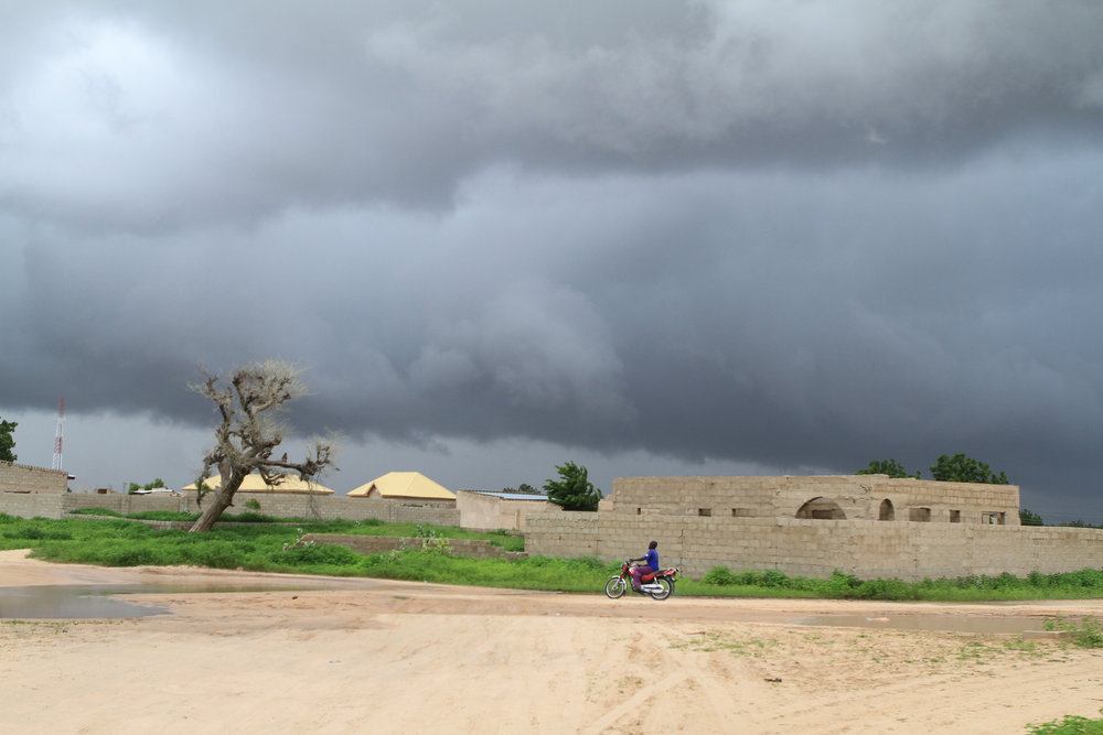  Storm clouds.&nbsp; 