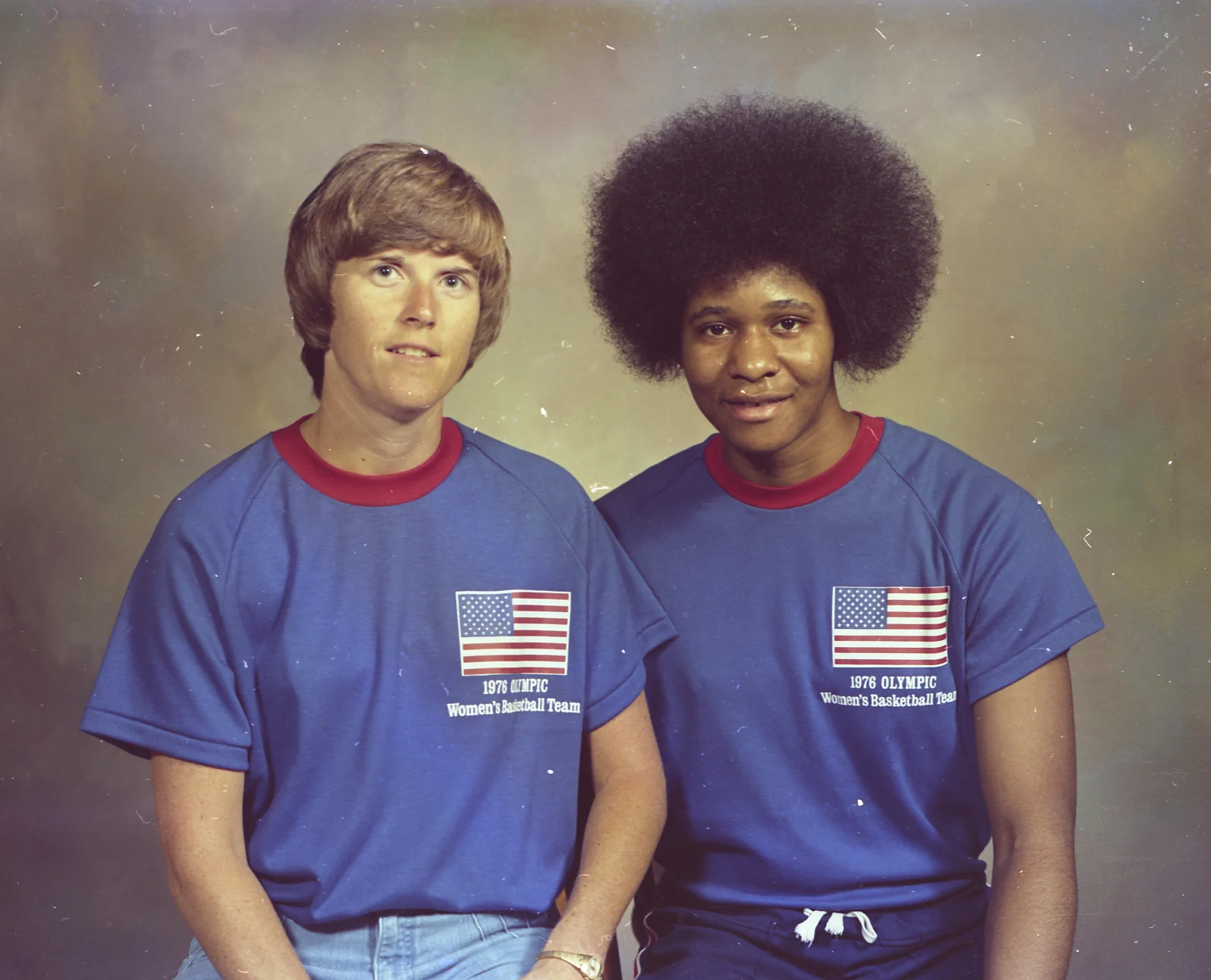 U.S. Summer Olympic Women's Basketball Coach Billie Jean Moore and team member Charlotte Lewis. T he 1976 Summer Olympic Games were held in Montreal, Canada. It was the first time women’s basketball was introduced into competition at the Games. On that team was a 6’2” junior from Illinois State who was no stranger to international competition. Peoria native Charlotte Lewis had competed the year before at the 1975 Pan American Games and brought home a gold medal. In order to compete in the 1976 Summer Olympics, the U.S. Women’s team needed to qualify. There were only two spots open but thanks to their 5-0 record at the Olympic Qualifying Tournament, the team made it to the Games. Lewis played Center at the Games and played in two of the five matches. The team went 3-2 and brought home the silver medal. 
