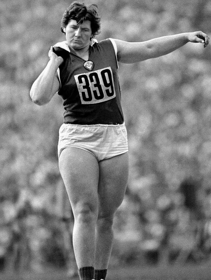 Margitta Gummel is a German former Olympic gold medalist. Unknown to her and most of her teammates she was put on the steroid Oral-Turinabol by the East German team physician Dr. Manfred Hoppner. 