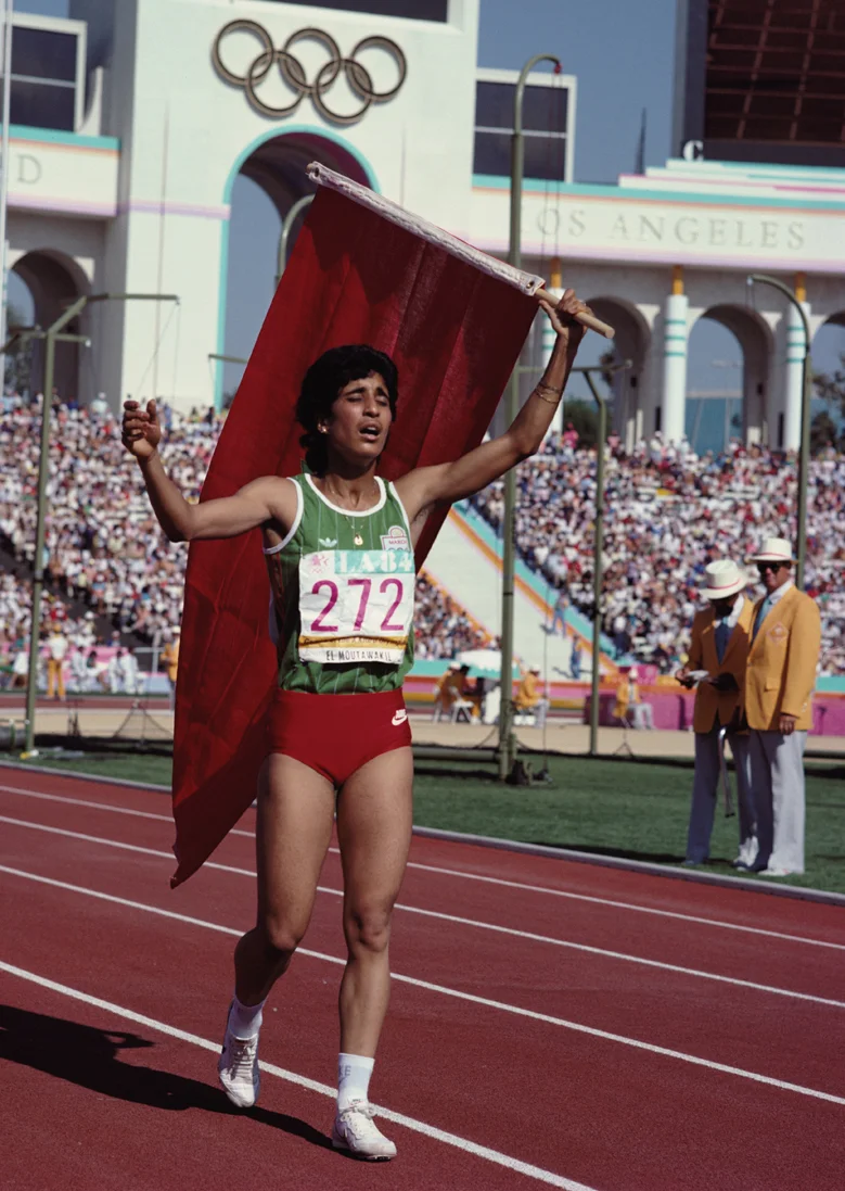 The first woman from a Muslim majority country to win an Olympic gold medal, Morrocan hurdler Nawal El Moutawakel shattered the misconceptions that Muslim and Arabic athletes could not achieve success in athletics. In the male-dominated Moroccan society, El Moutawakel has been a force of nature, spearheading the Moroccan Association of Sport and Development and encouraging women to find their voice through sport. 