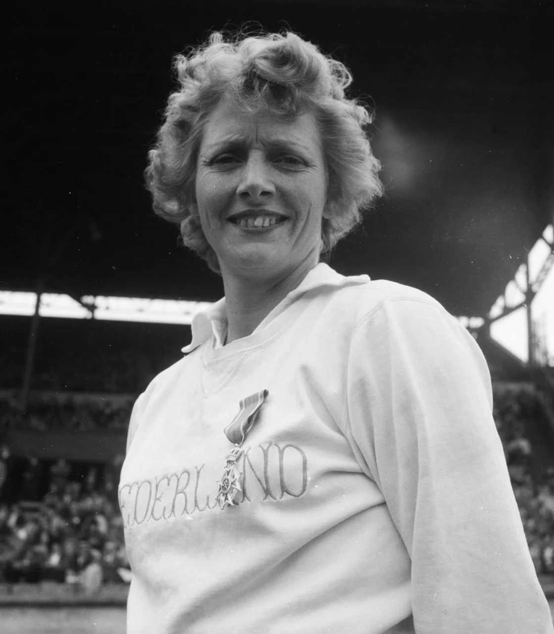 Dutch housewife and mother of two Blankers-Koen stunned the sporting world when she won four gold medals at the 1948 London Olympics. Taking a defiant stance against sexism and ageism, the 30 year old ignored critics who felt she had no business competing in sport: " One newspaperman wrote that I was too old to run, that I should stay at home and take care of my children. When I got to London, I pointed my finger at him and I said: 'I show you '." Blankers-Koen's medal haul earned her the nickname "the Flying Housewife" and remains the largest of any female track and field athlete at a single Olympics. In 1999, she was voted the Top Female Athlete of the 20th Century by the International Amateur Athletic Federation. 