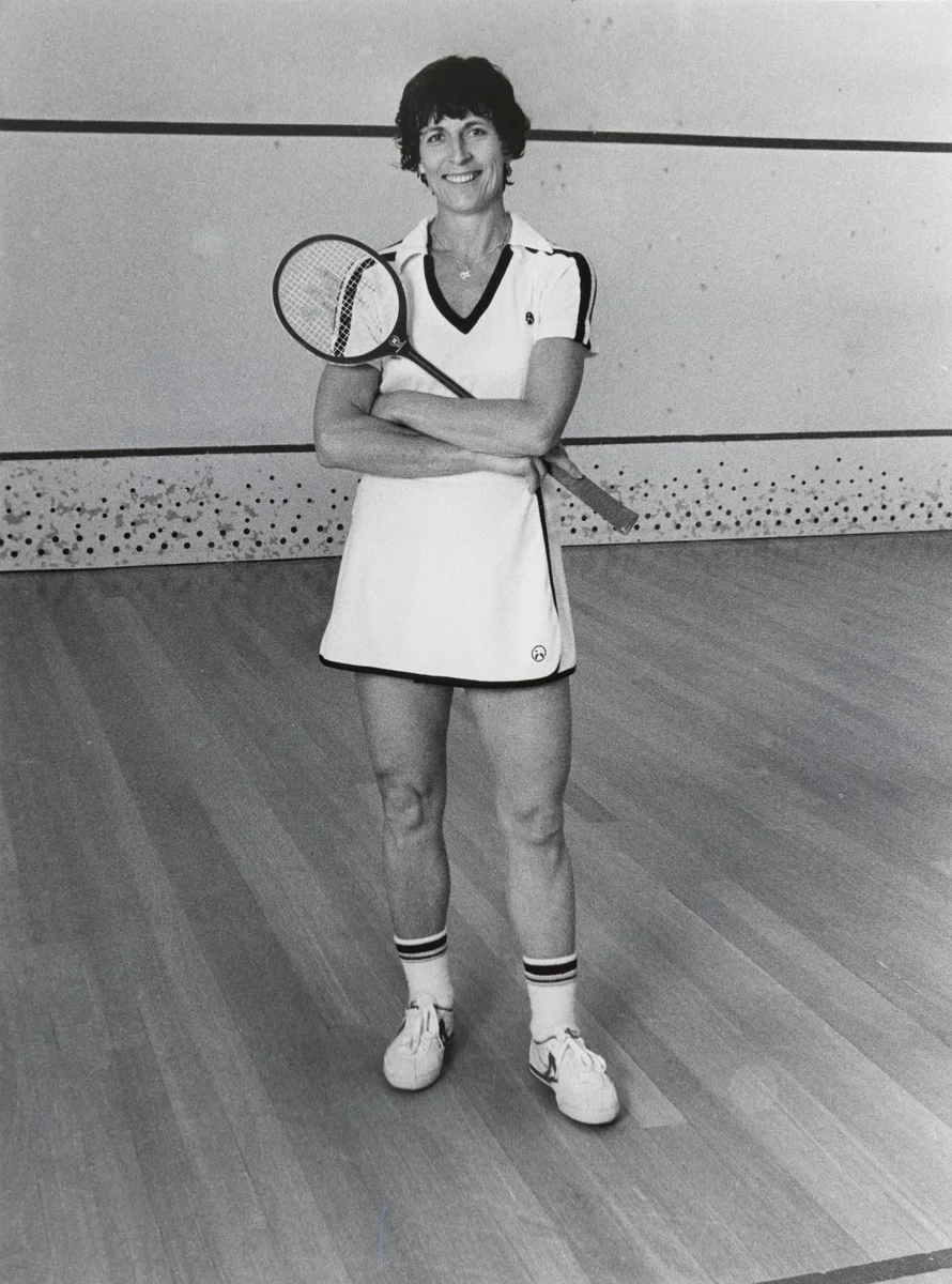 Heather McKay is a retired Australian squash player who is considered by many to be the greatest female player in the history of the game, and possibly also Australia's greatest-ever sportswoman. She won every women's title at the British Open (the de facto championship) from 1962 until 1977. After retiring from the sport in 1979, McKay turned her sights to racquetball and almost instantly became a sensation, reaching the semifinals of her first invitational tournament without even knowing how the game was played.