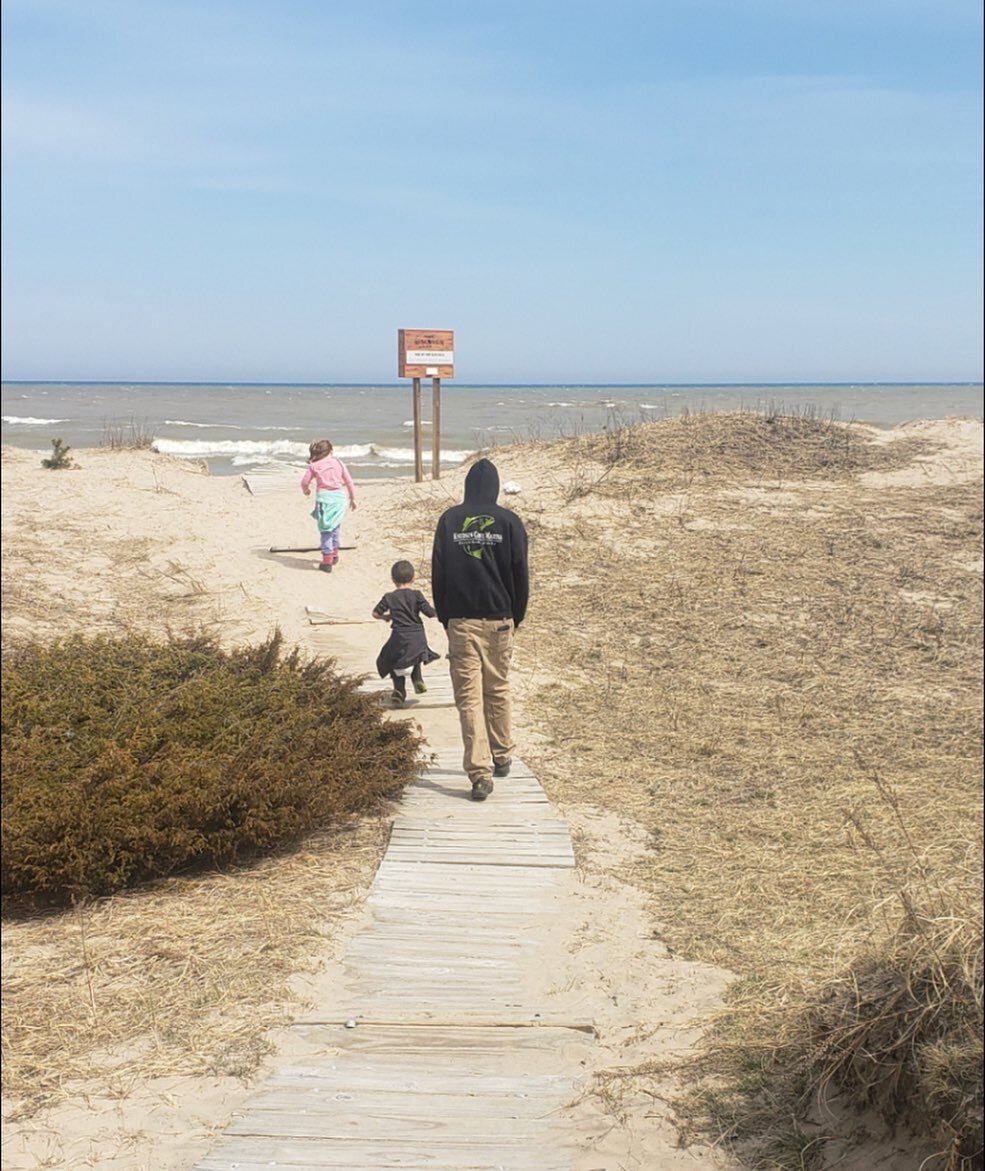 Love this entry for the &quot;where in the world is Knudson Cove Marina?&quot; Photo contest! This is at Rawley Point Lighthouse Beach on Lake Michigan. Two Rivers, Wisconsin.  Submitted by Kaitlyn Pattison-Pointer! 

There is still time to enter! 
T