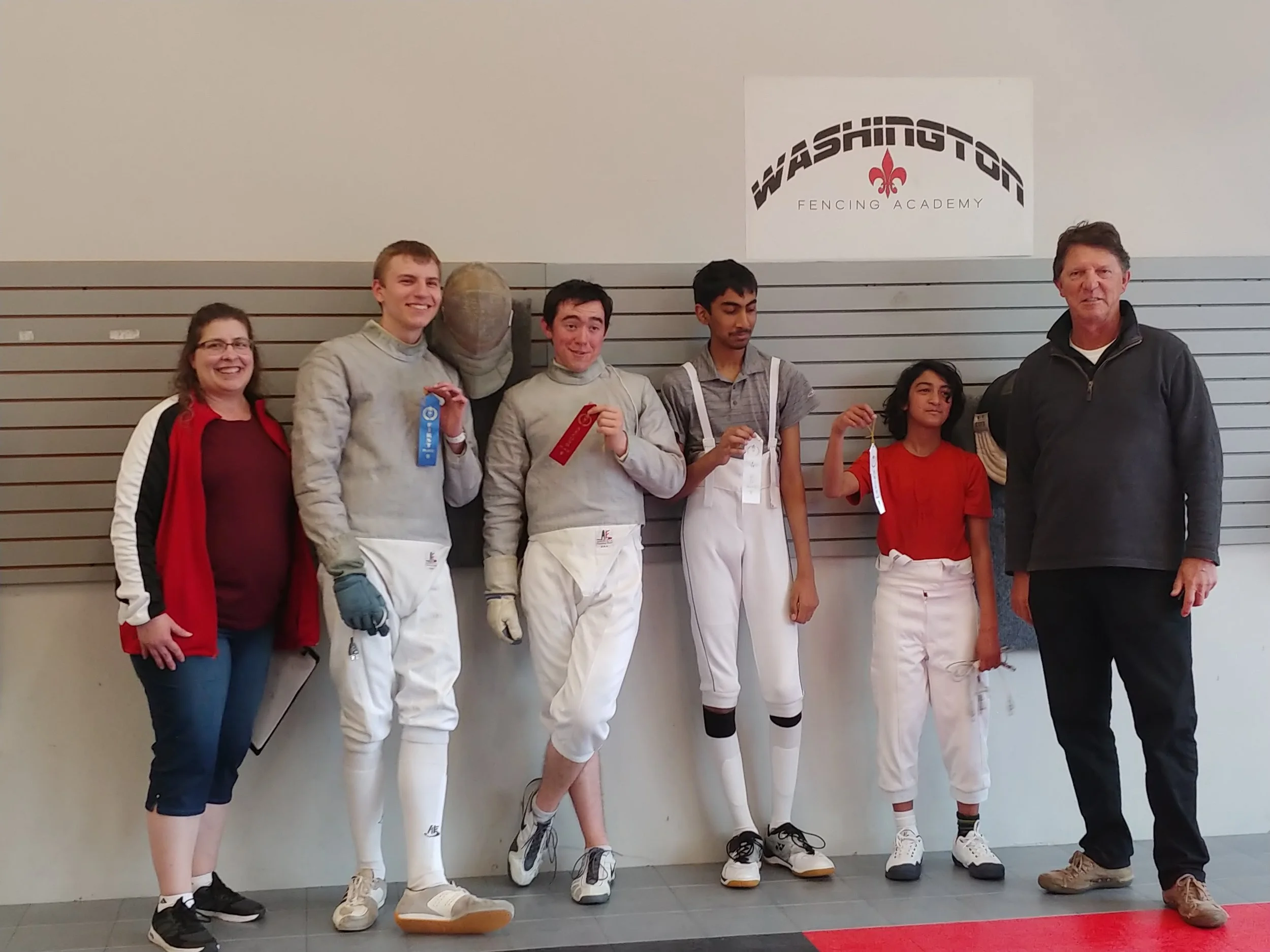 Intermediate Saber winners