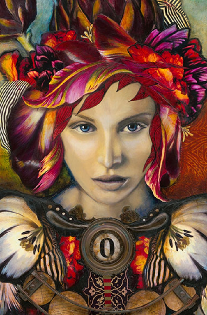 The Fool - 0 - Combined Media Tarot