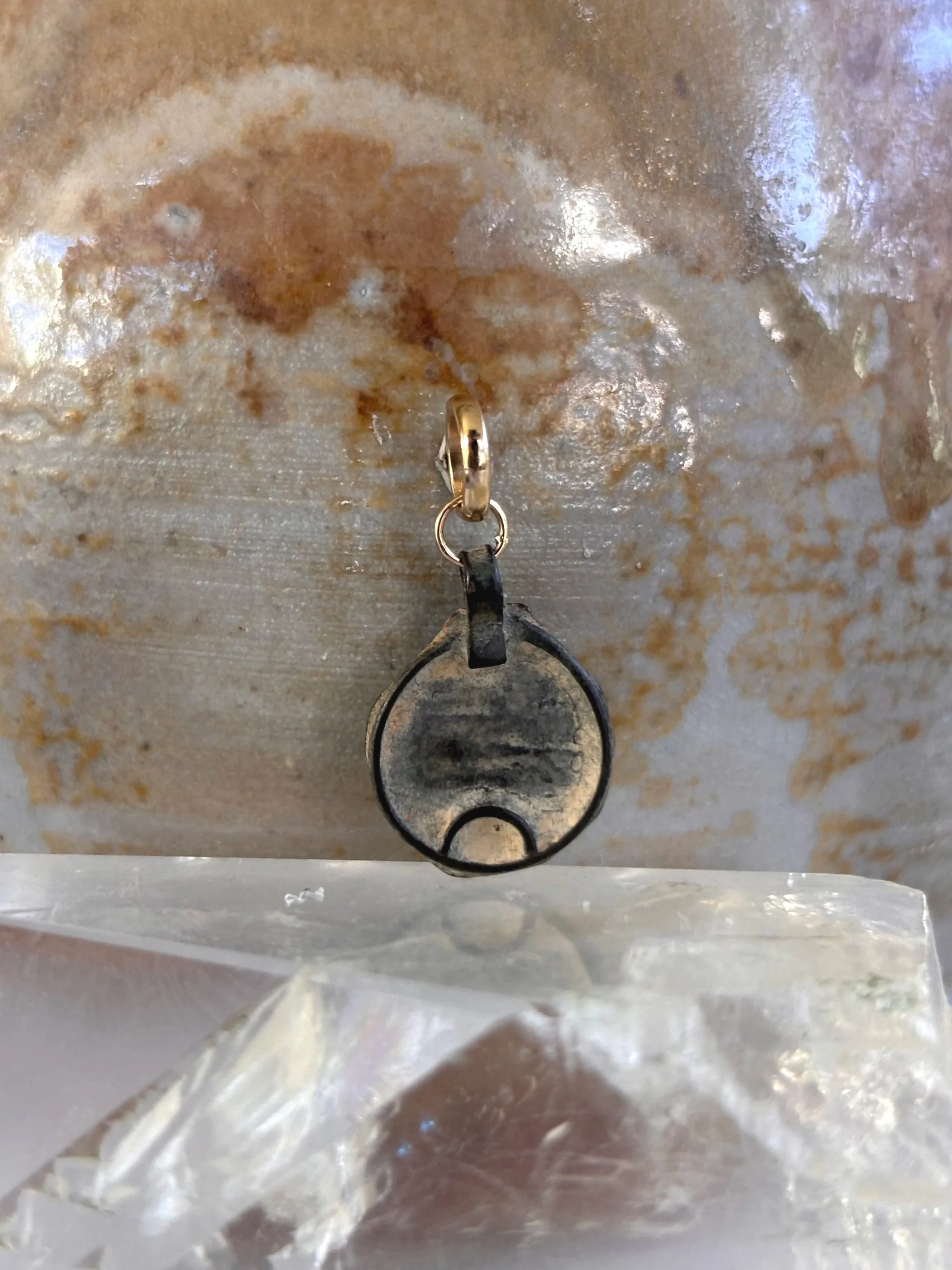Bronze Evil Eye Amulet