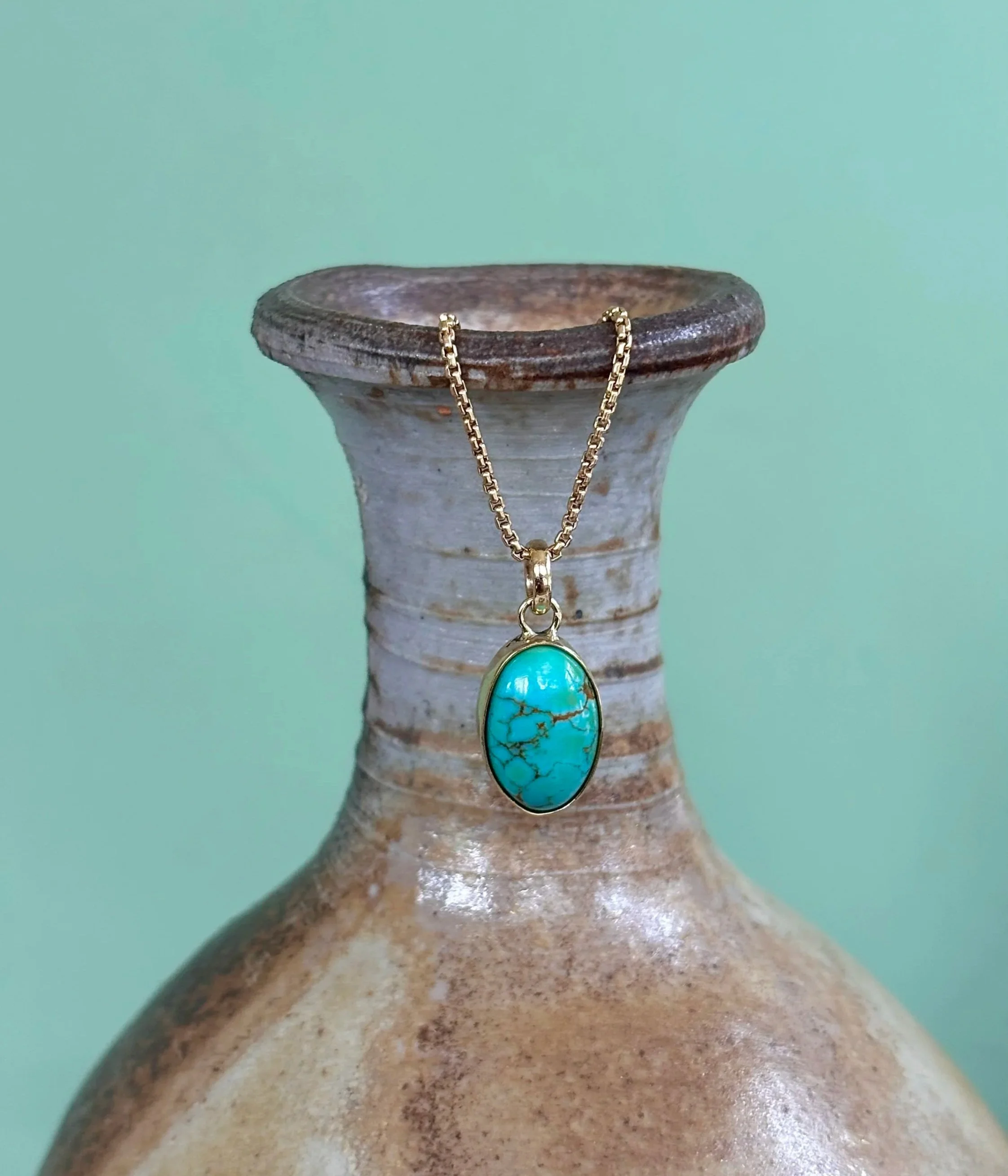 Simple Turquoise Pendant