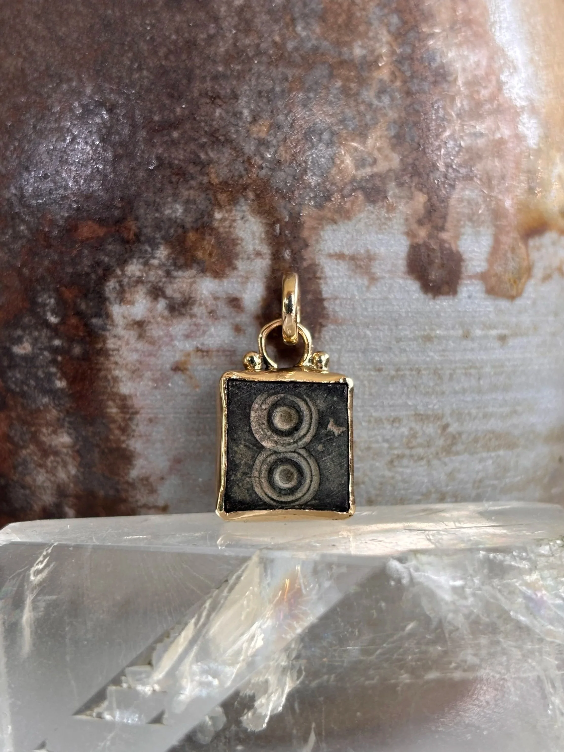 Rectangular Byzantine Pendant