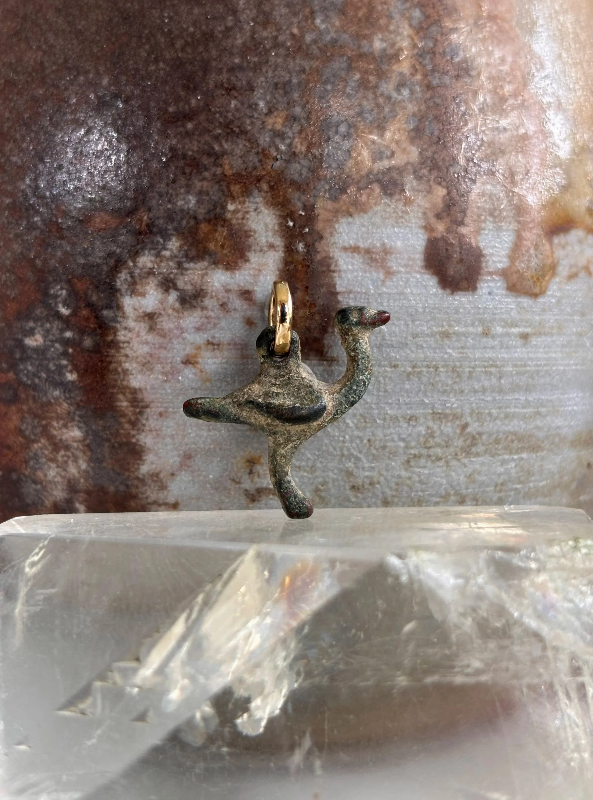 Roman Ostrich Pendant