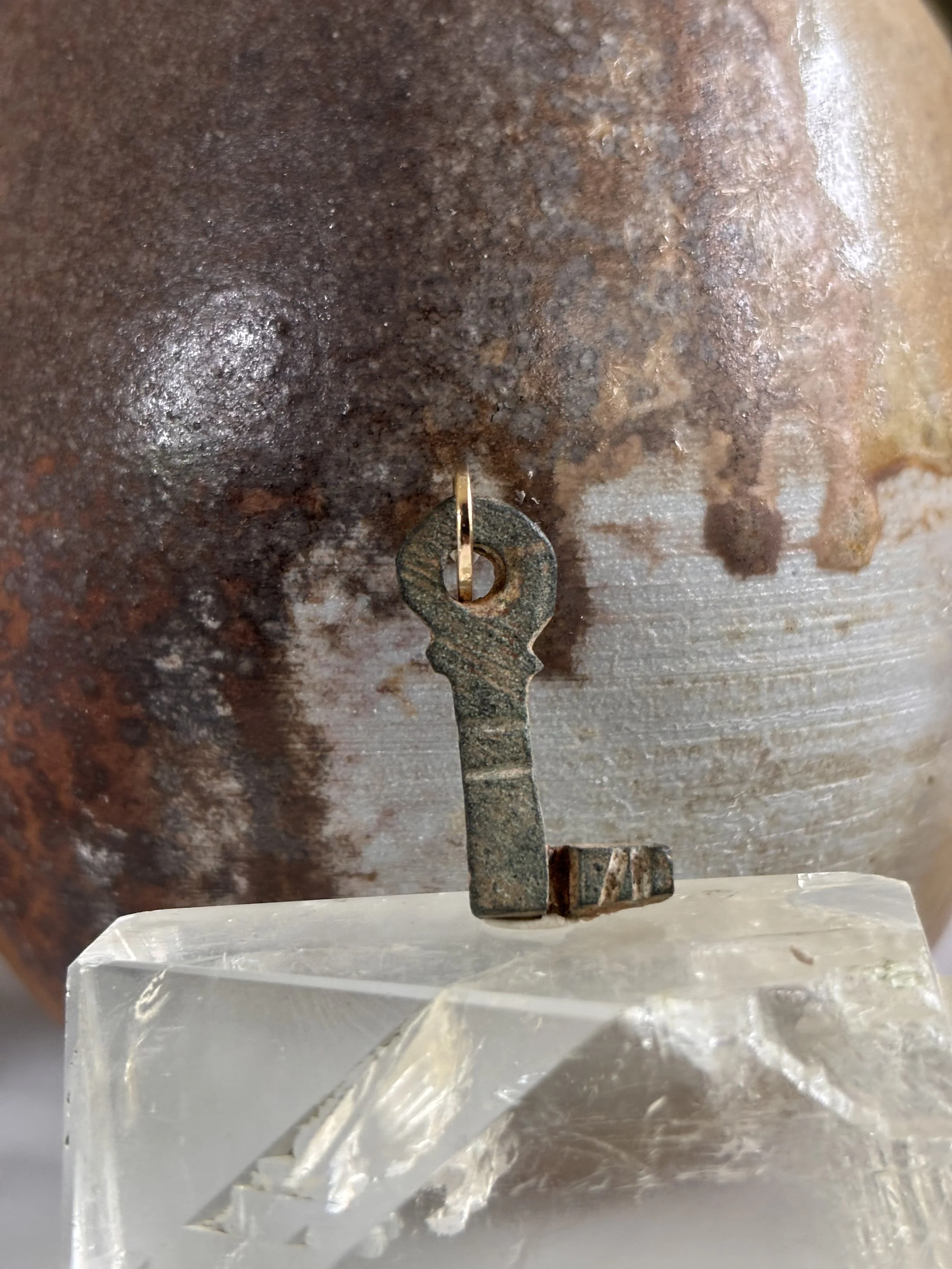 Bronze Key Pendant