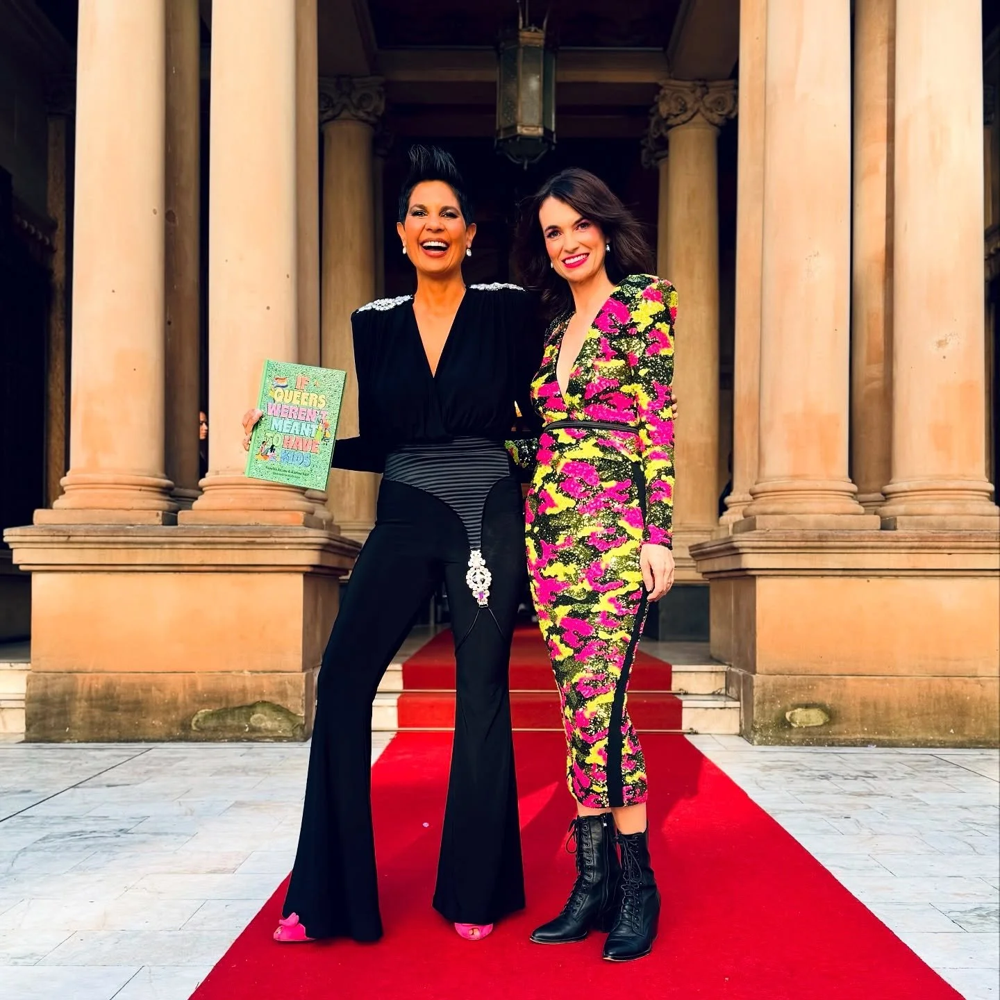 🌈 COLOUR US RAINBOW 🌈

Won&rsquo;t somebody please think of the children? Don&rsquo;t worry, homophobes, they have! 

Last night @karinanatt_  and @narelda_jacobs launched their satirical picture book If Queers Weren&rsquo;t Meant to Have Kids..., 