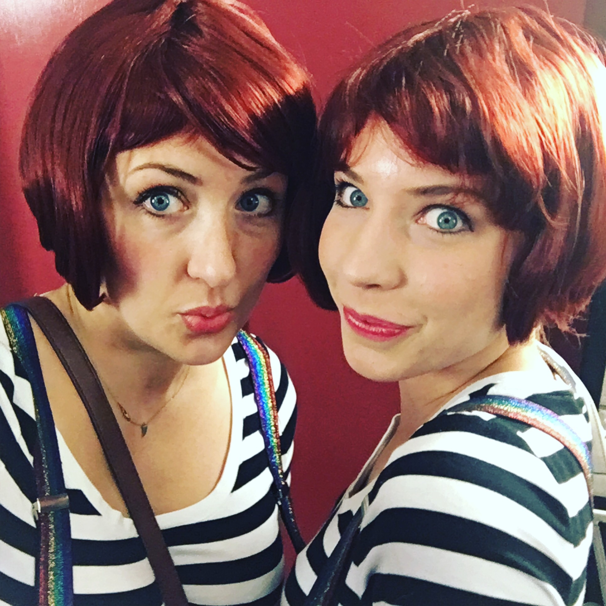 The twins, ready to take Fringe by storm!