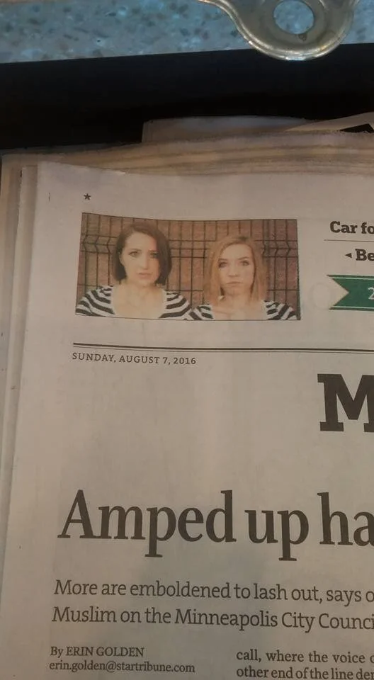 Look Ma! We're on the cover!