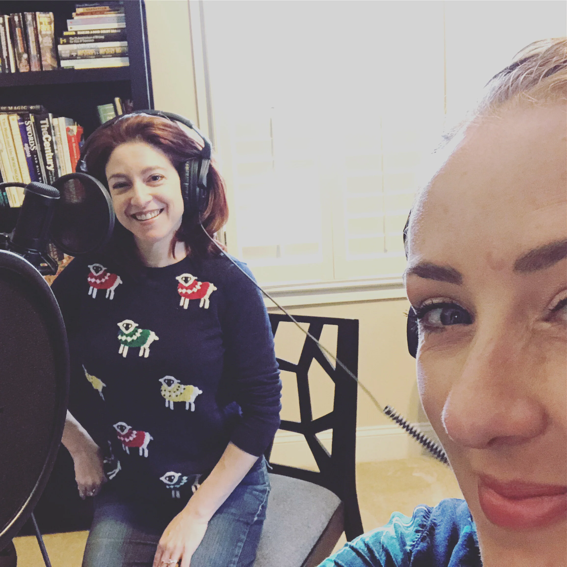 I recorded an episode of Garfield’s Crossing with fellow MN ex-pat Adena Brumer