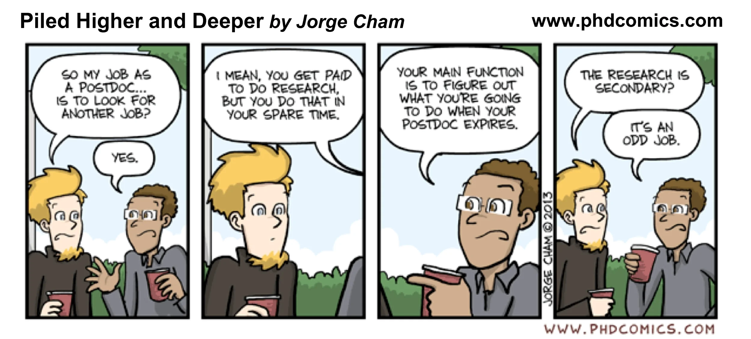 A Day in the Life of a Stanford Postdoc