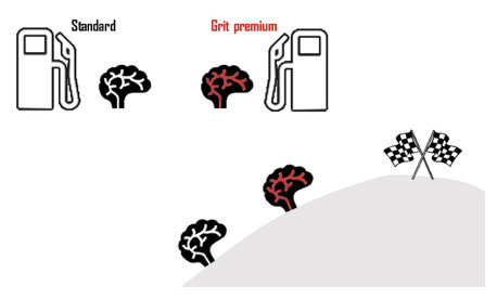 Grit Fuels the Cognitive Engine on the Road to Success