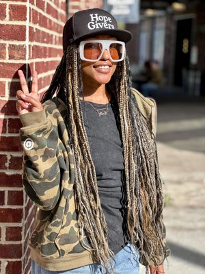 PRE-ORDER) HG Classic Cap - New Era Flatbill Black — HOPE GIVERS