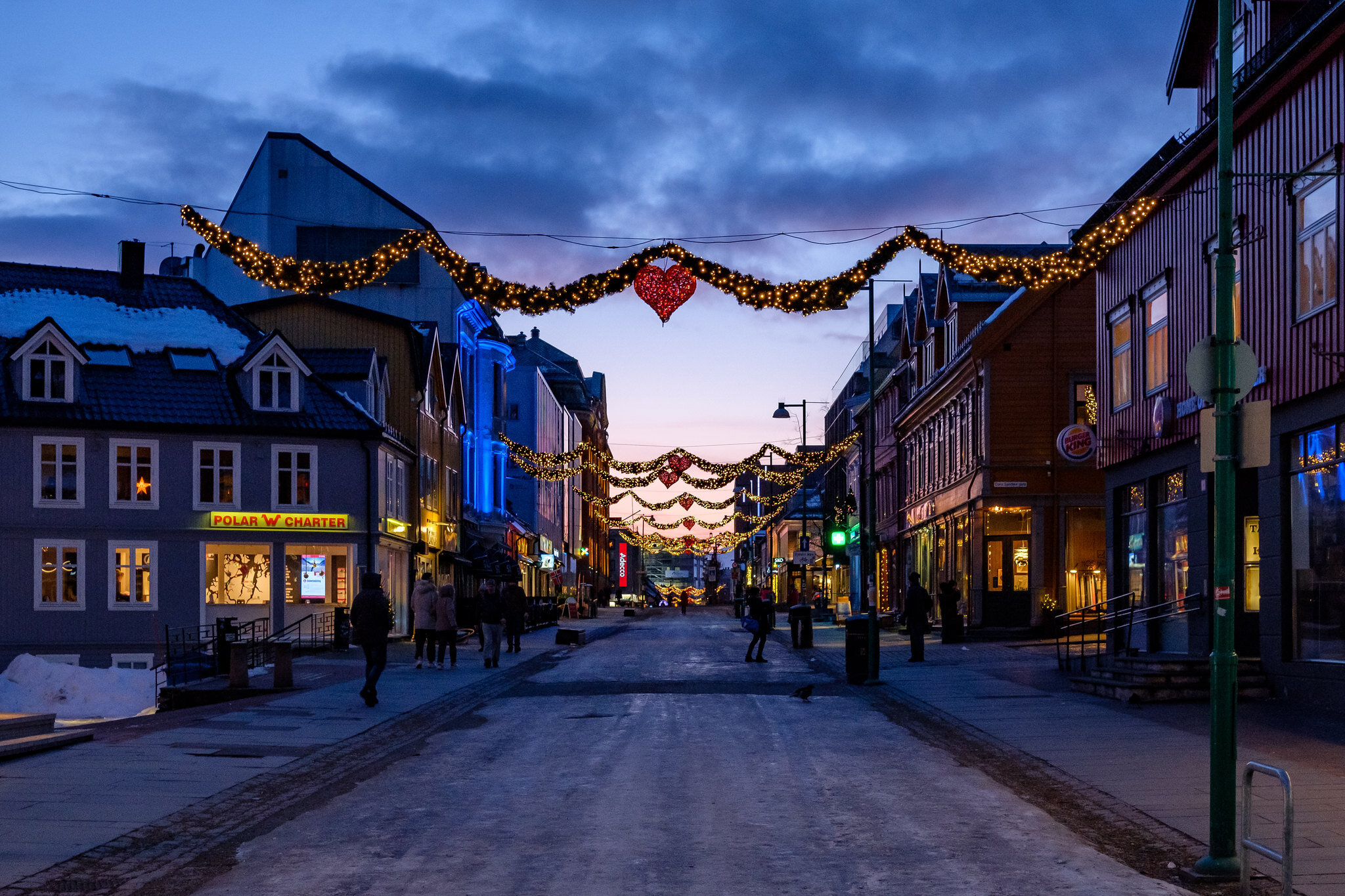 Main Street at Christmas