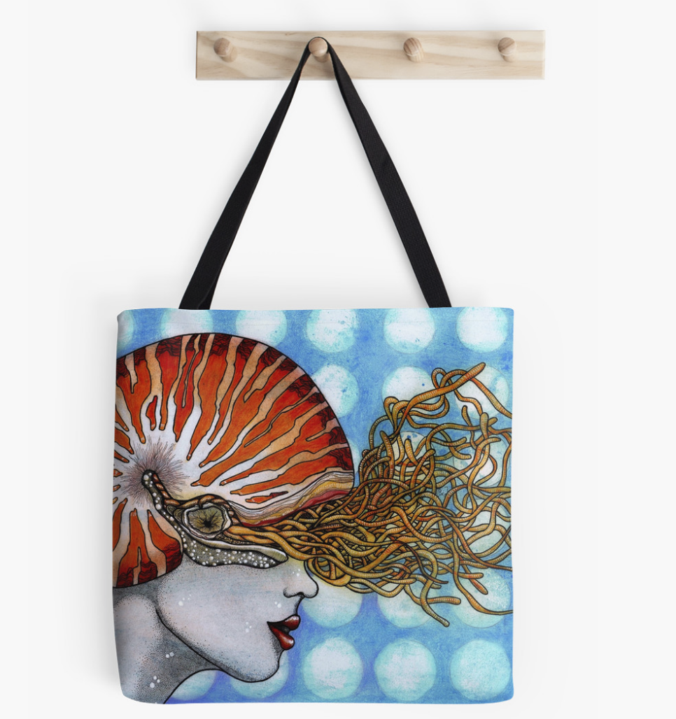   Tote available at Redbubble  