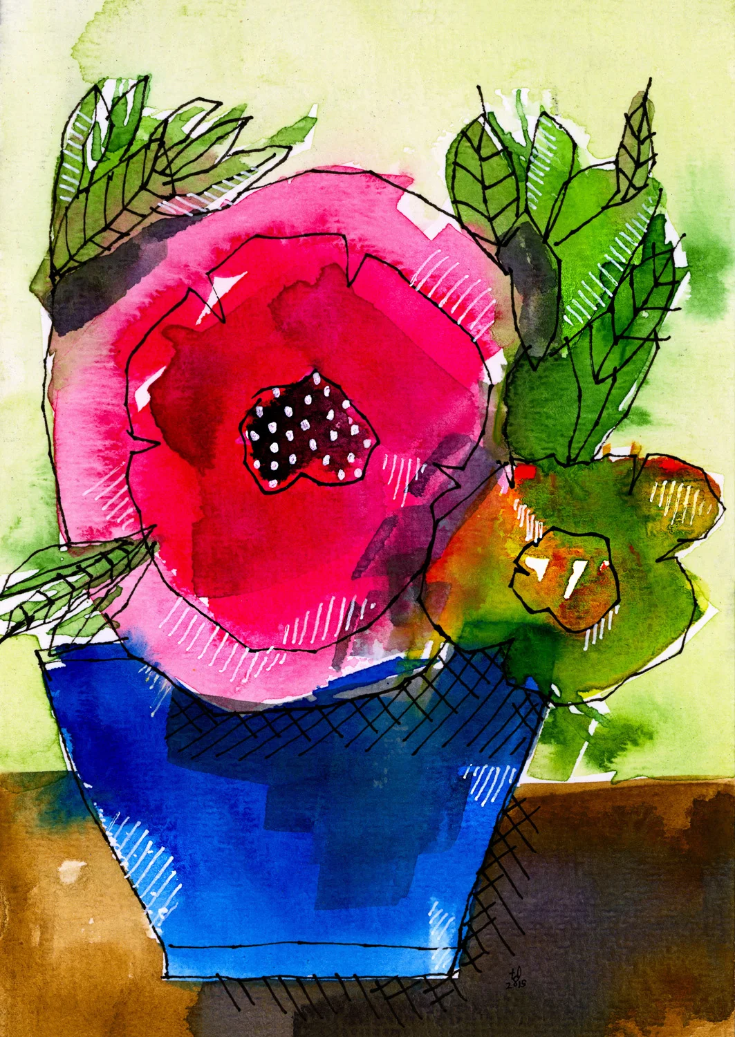 blue pot pink petals.jpg